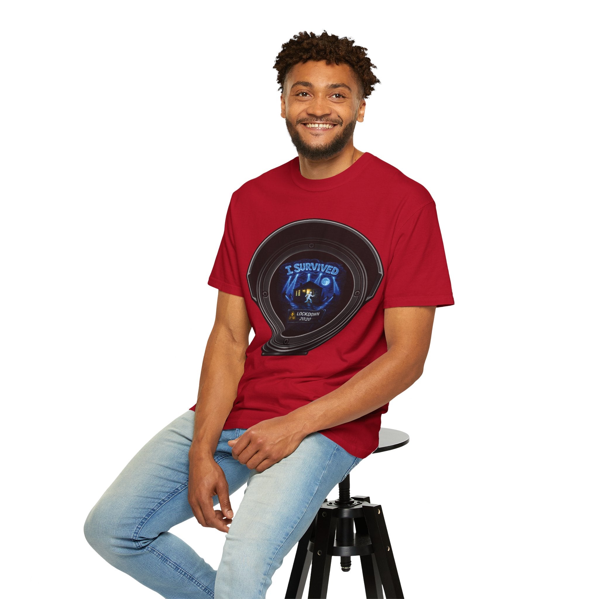 I Survived 2020 — Director's Cut S3:E3 "Remote Schooling" | Lockdown Edition Documentary Unisex Garment-Dyed T-shirt