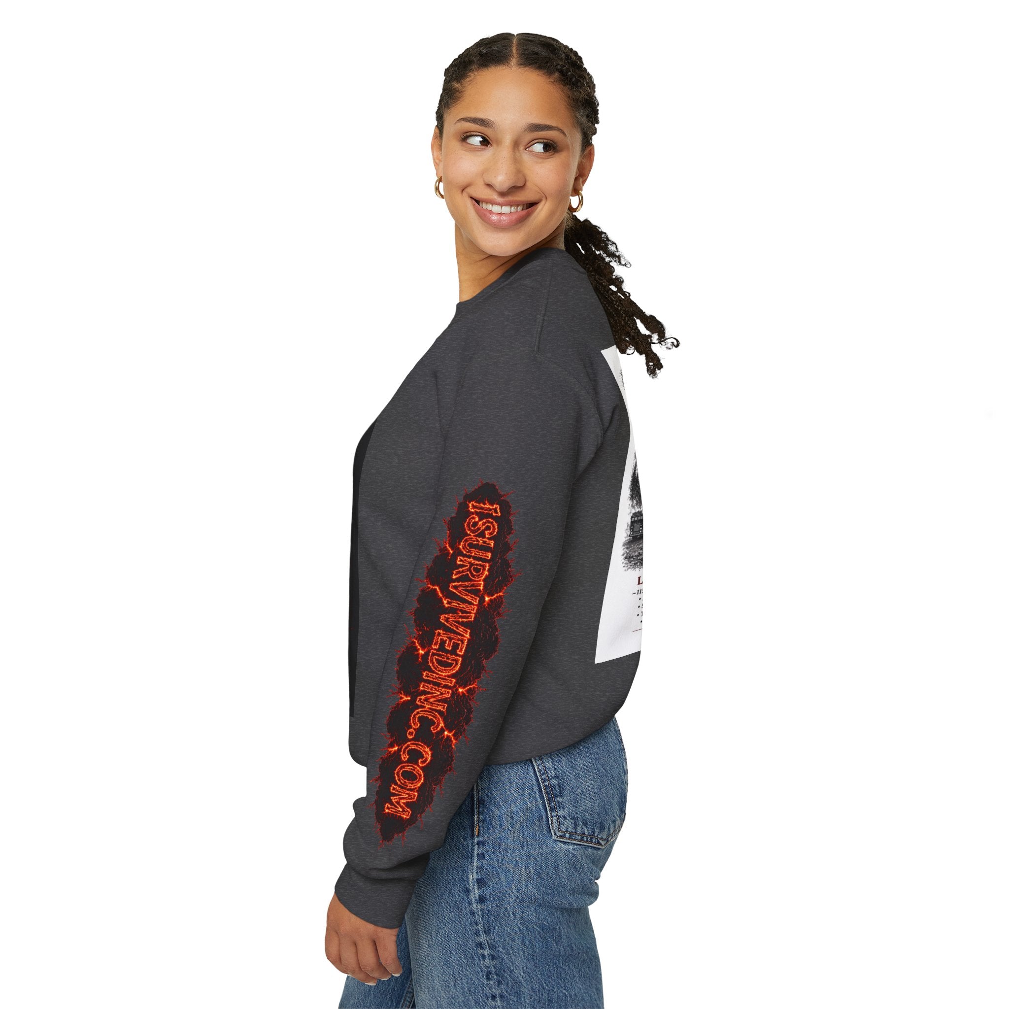 I Survived 2020 — S2:E2 "The Bobcat Fire" | Wildfire Edition Memorial Unisex Heavy Blend™ Crewneck Sweatshirt