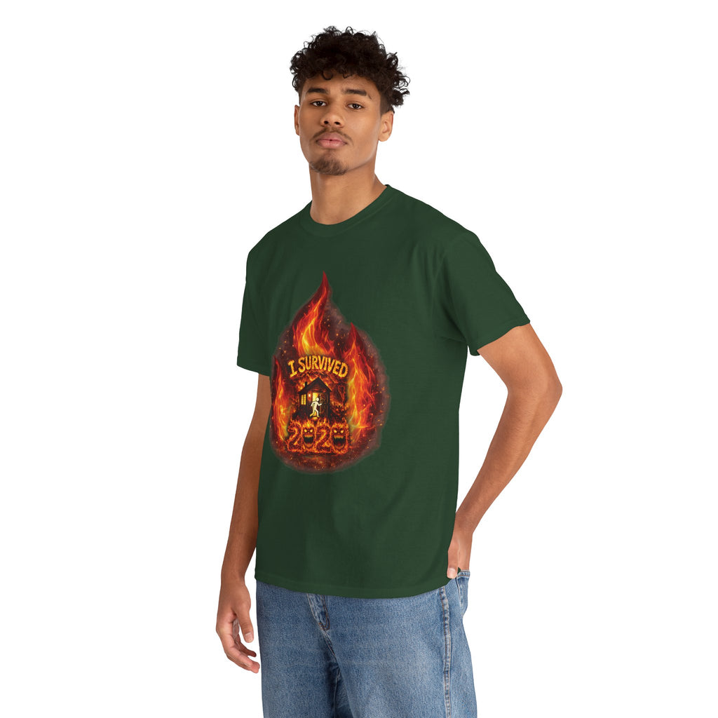 I Survived 2020 — Director's Cut S2:E3 "The California Wildfires" | Wildfire Edition Memorial Unisex Heavy Cotton Tee