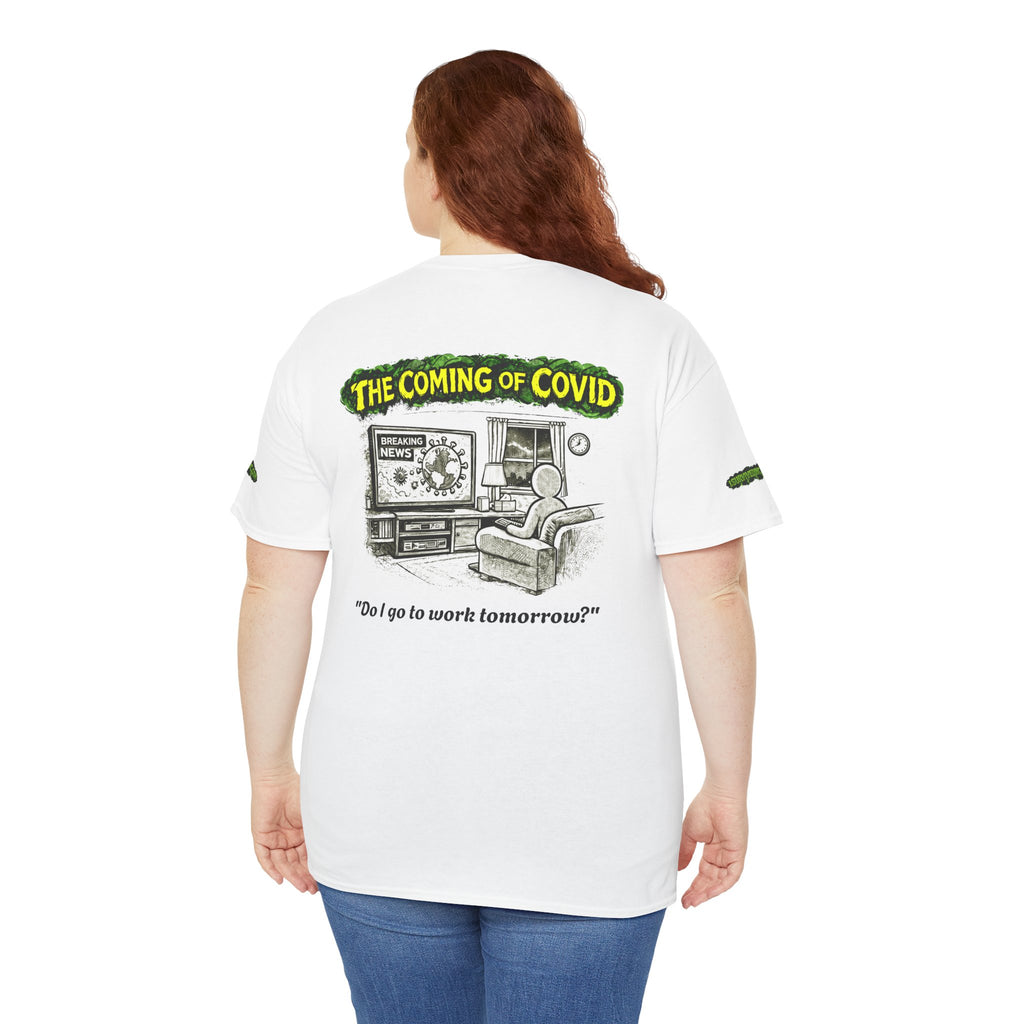 I Survived 2020 — PANDEMIC S1:E2: Special Edition "The Coming of COVID" Unisex Heavy Cotton Tee