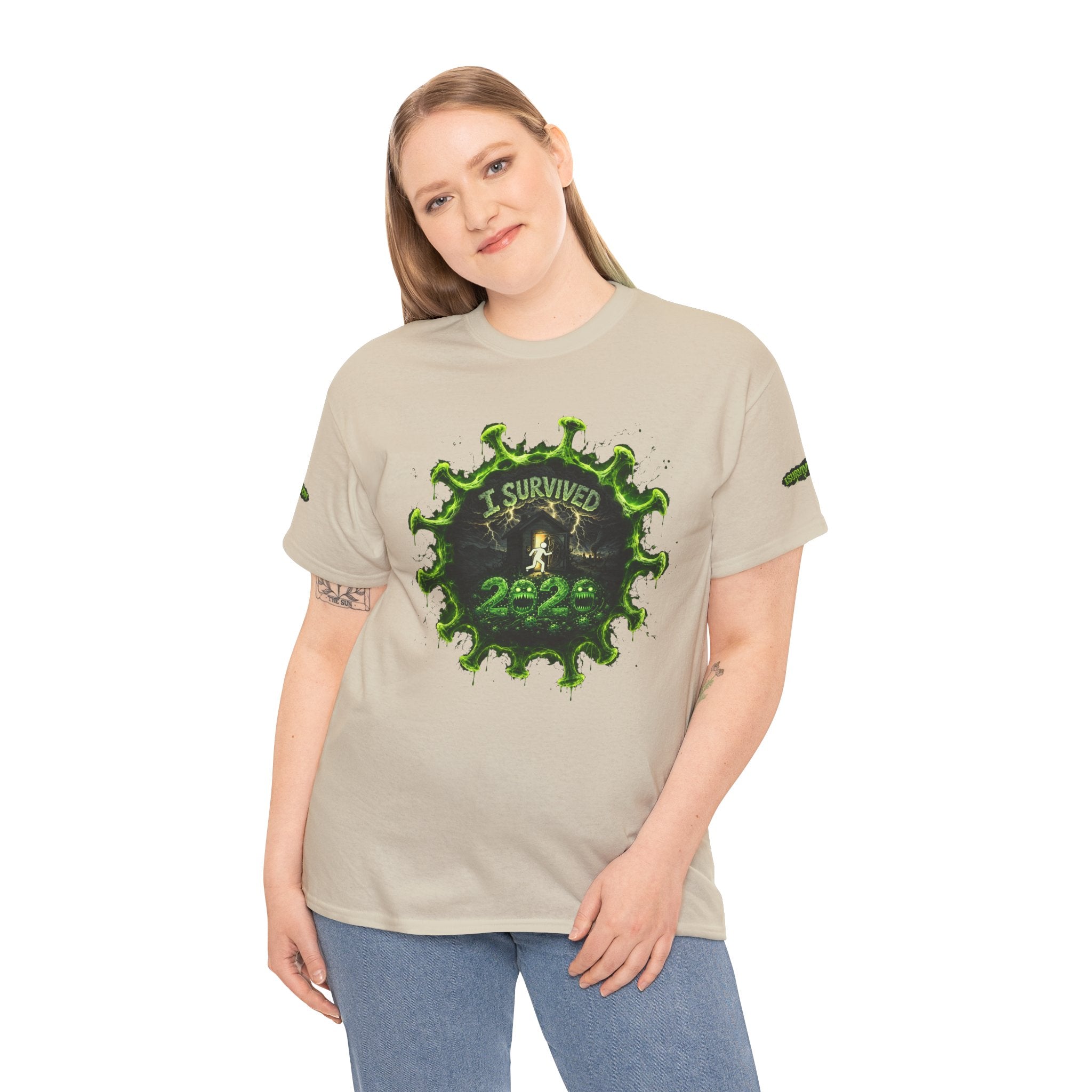 I Survived 2020 — Director's Cut S1:E3 "The Jab!" | Pandemic Edition Unisex Heavy Cotton Tee (Special Edition)