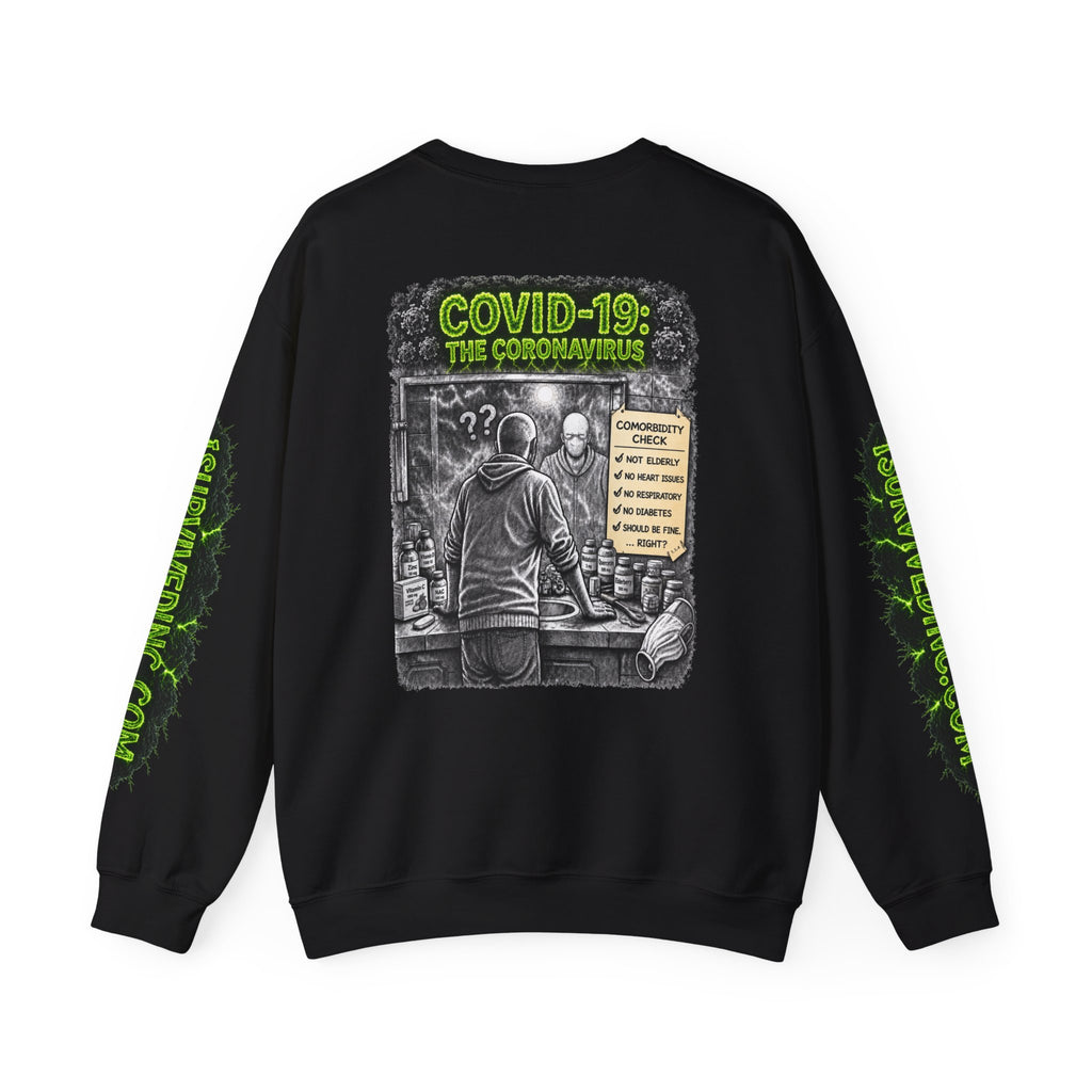 I Survived 2020 — S1:E1 "COVID-19: The Coronavirus" | Pandemic Edition Unisex Heavy Blend™ Crewneck Sweatshirt