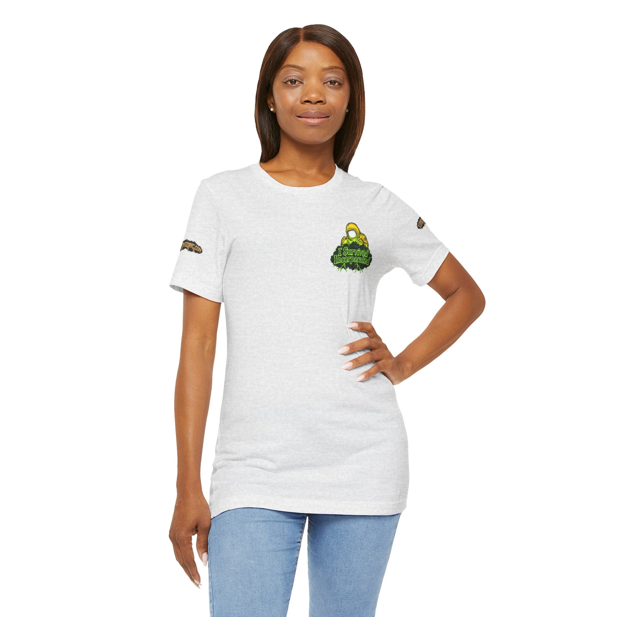 I Survived 2020 — "Please Stand By" Test Pattern Toxic Signal Tee Special Edition Summer Premiere Unisex Jersey Short Sleeve Tee