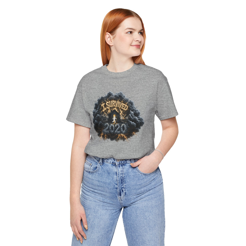 I Survived 2020 — Director's Cut Original Design Teaser Tee | Season 1 Premiere Drop Unisex Jersey Short Sleeve Tee