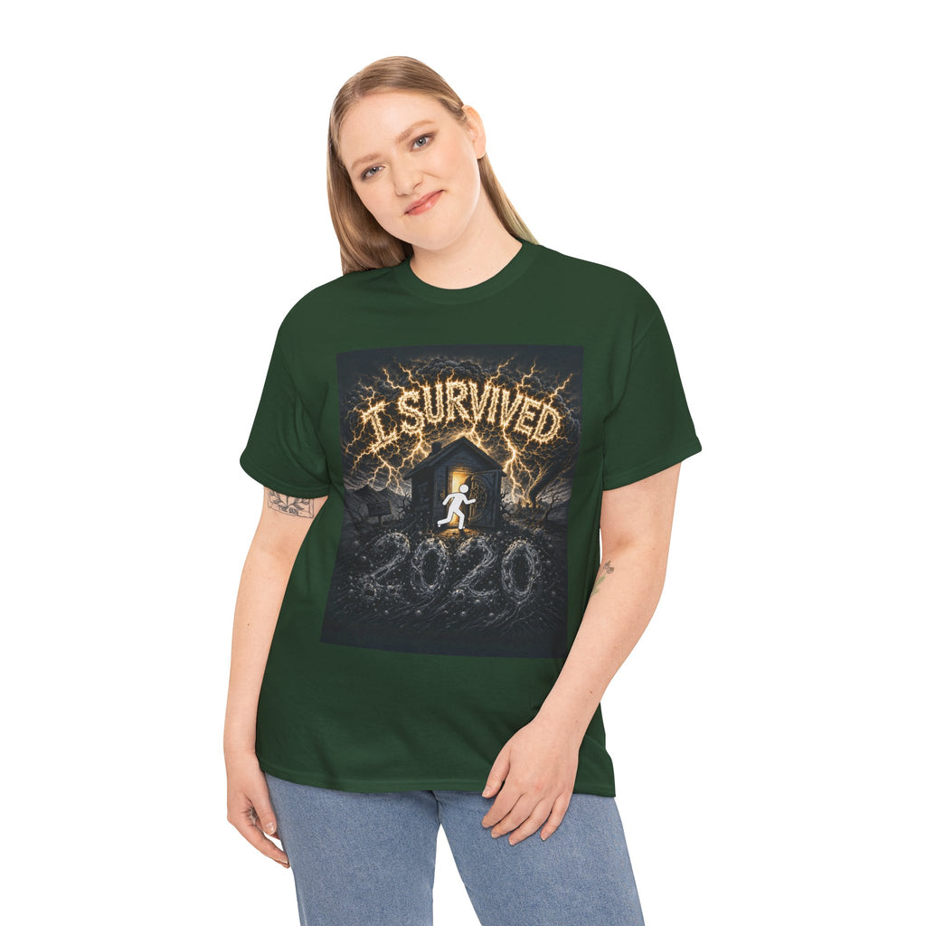 I Survived 2020 — Original PILOT Design Unisex Heavy Cotton Tee
