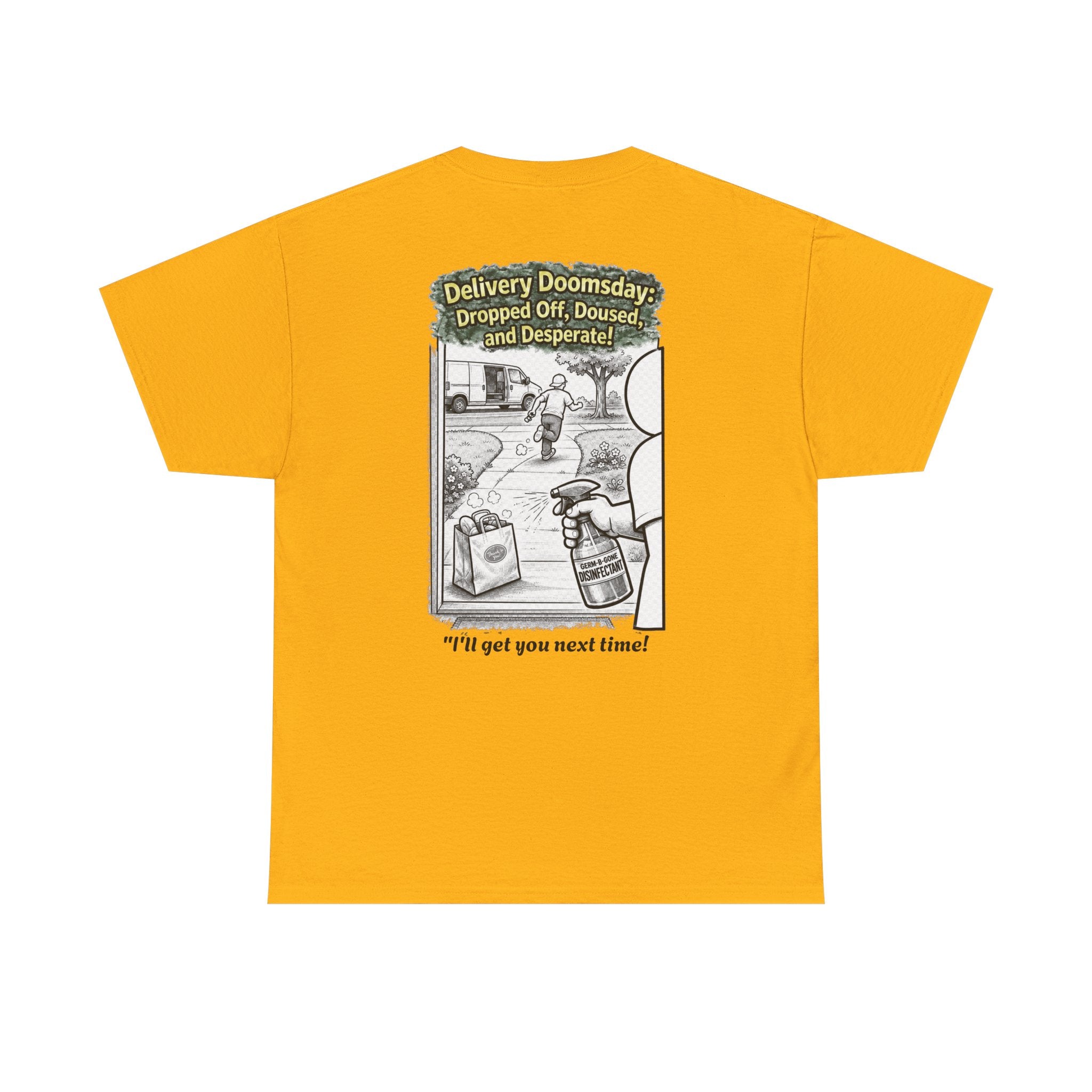 I Survived 2020 — Director's Cut S1:E5 "Delivery Doomsday" | Pandemic Edition Unisex Heavy Cotton Tee