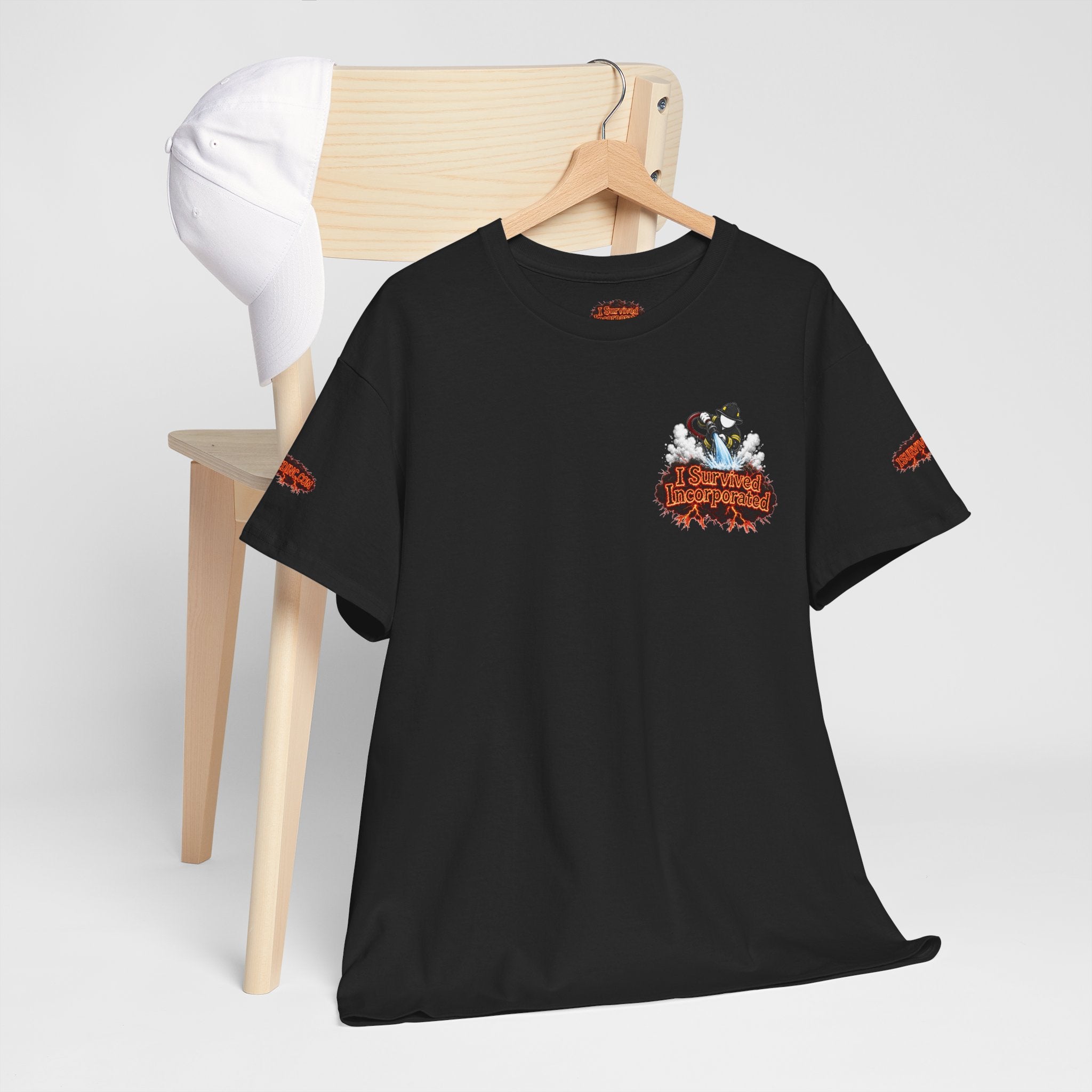 I Survived 2020 — "Please Stand By" Test Pattern Tee Wildfire Signal Special Edition Summer Premiere Unisex Heavy Cotton Tee