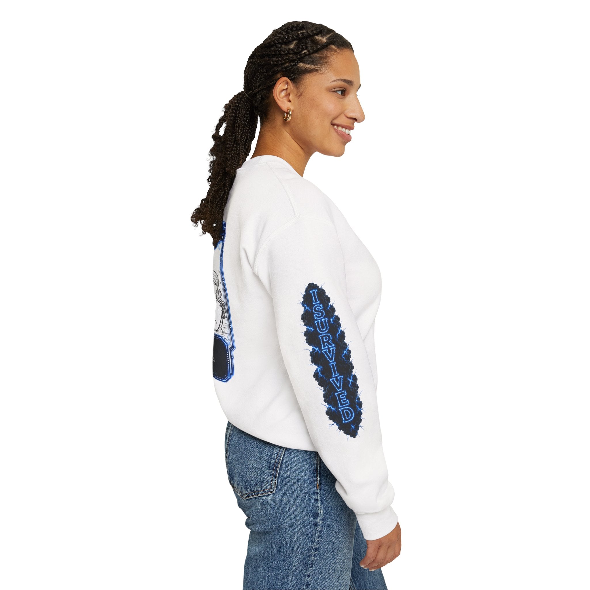 I Survived 2020 — LOCKDOWN S3:E2: Director's Cut Special Edition "Dating Under Lockdown" Unisex Heavy Blend™ Crewneck Sweatshirt