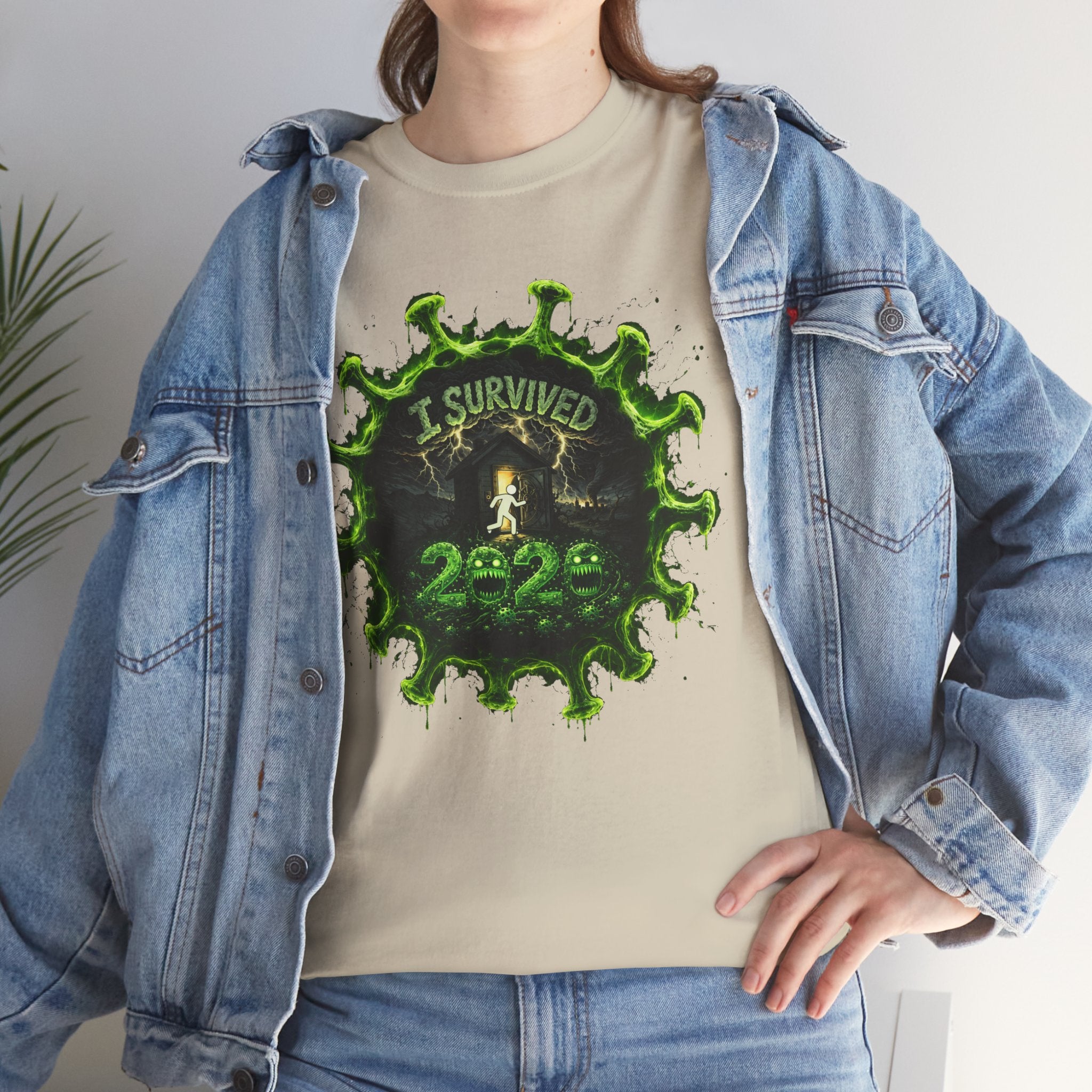 I Survived 2020 — Director's Cut S1:E4 "Mask Madness Mayhem Moment" | Pandemic Edition Unisex Heavy Cotton Tee (SPECIAL EDITION)