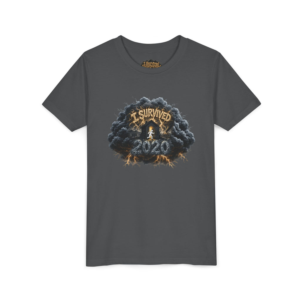 I Survived 2020 — Director's Cut Original Design Teaser Tee | Season 1 Premiere Drop Youth Short Sleeve Tee