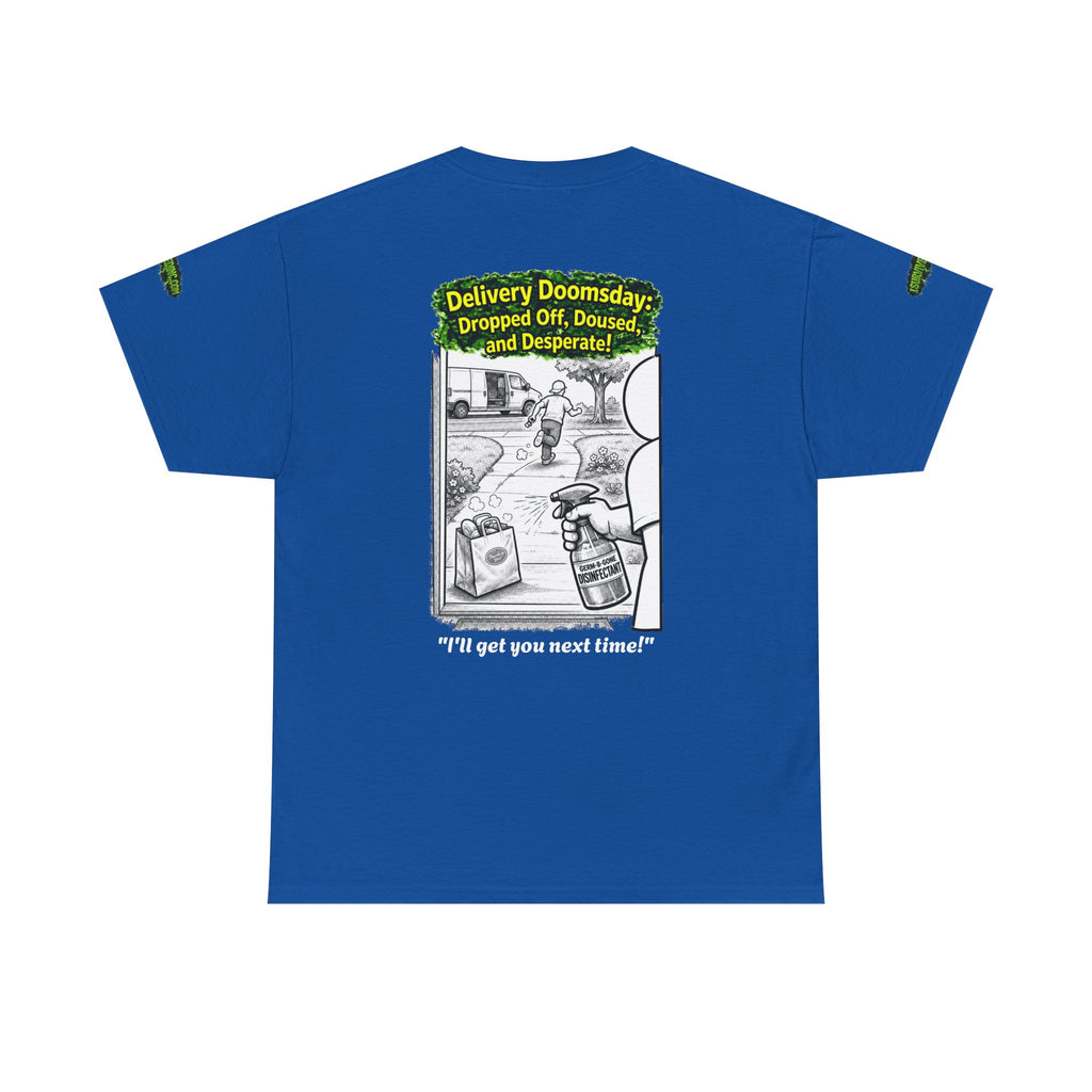 I Survived 2020 — PANDEMIC S1:E5: Director's Cut Special Edition "Delivery Doomsday" Unisex Heavy Cotton Tee