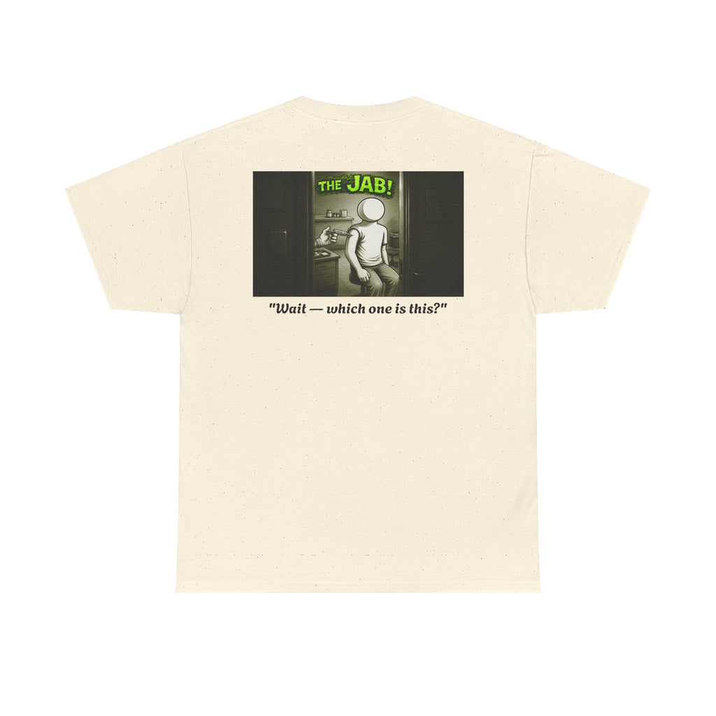 Sobreviví al 2020 — T1:E3 "¡La vacuna!" | Camiseta unisex de algodón grueso Edición Pandemia