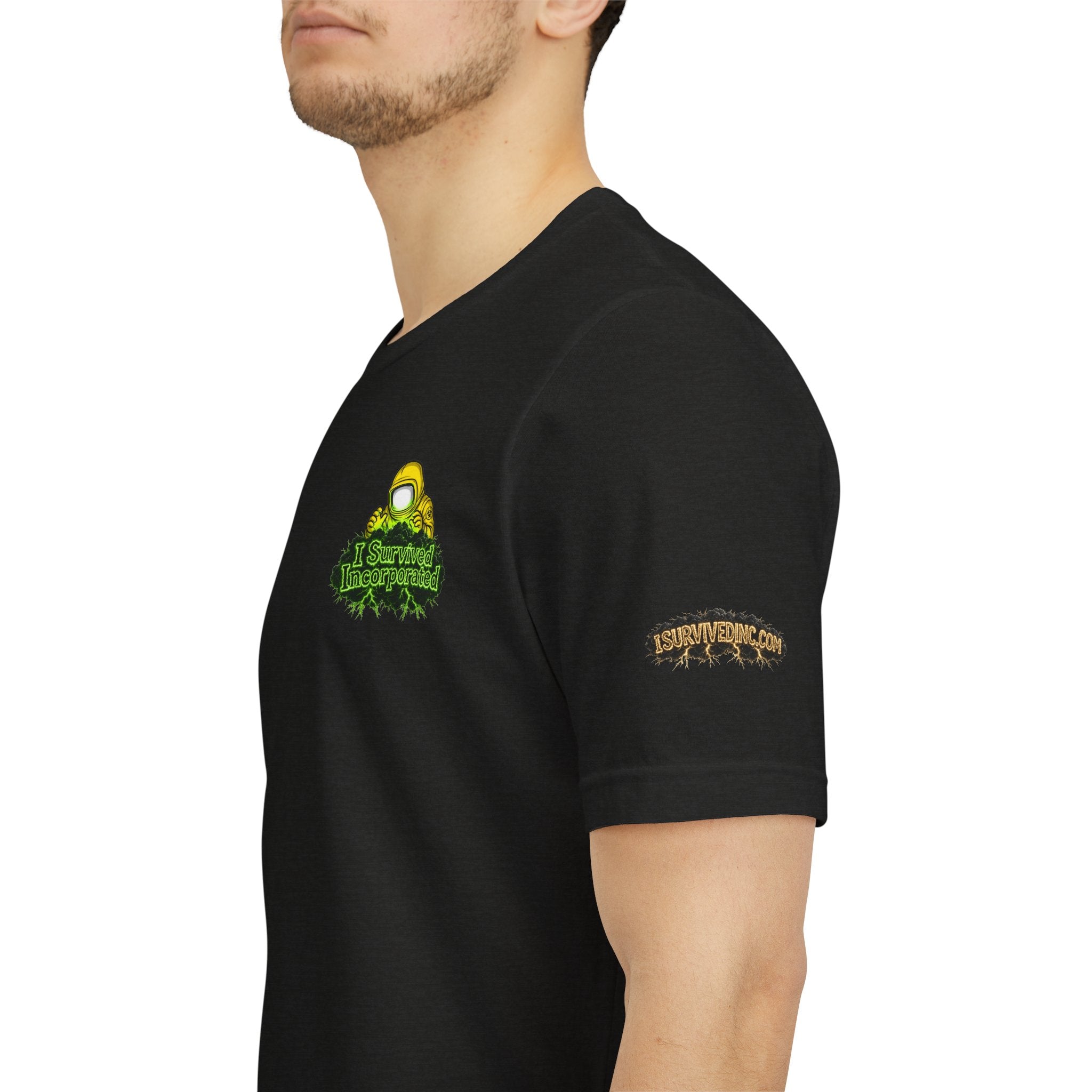 I Survived 2020 — "Please Stand By" Test Pattern Toxic Signal Tee Special Edition Summer Premiere Unisex Jersey Short Sleeve Tee