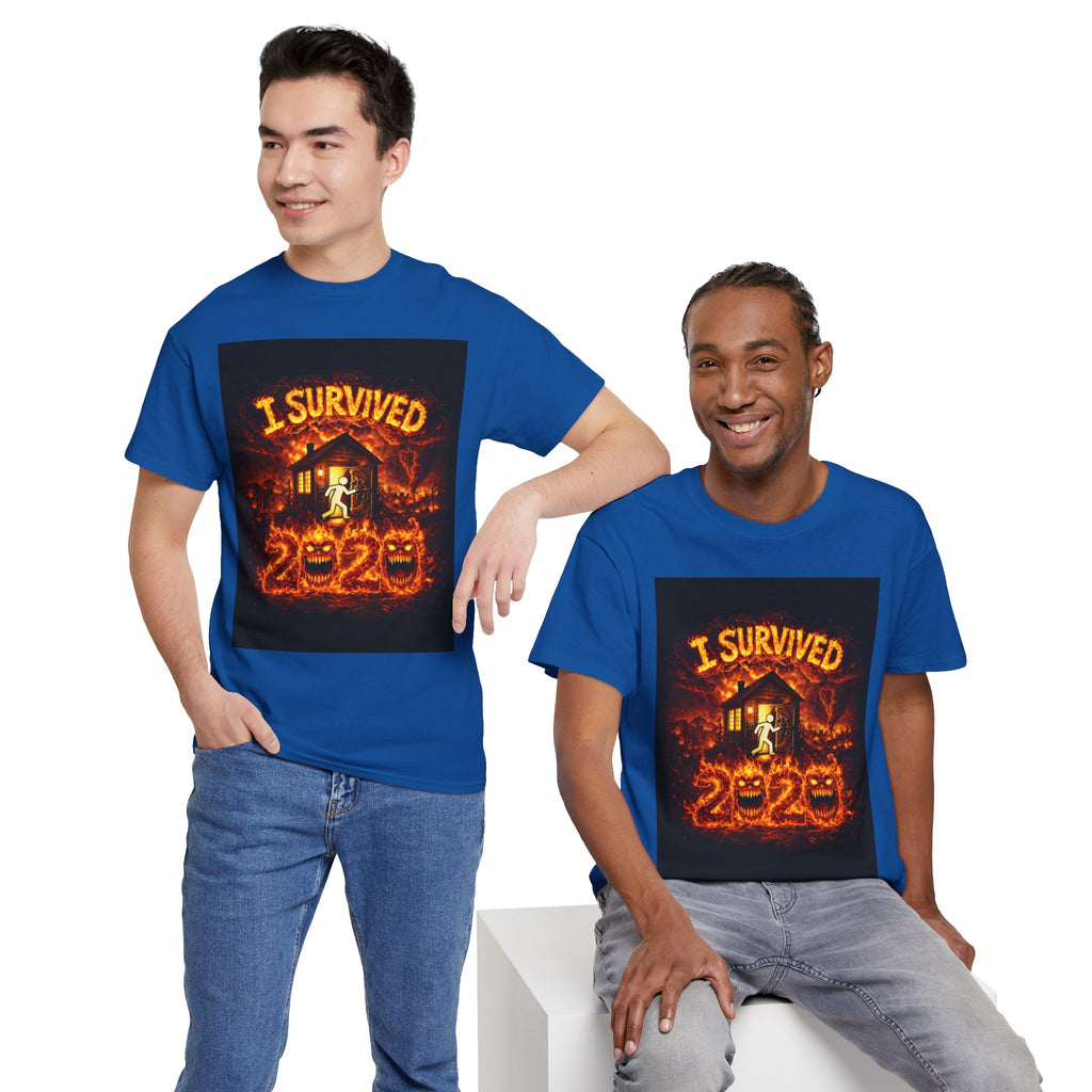 I Survived 2020 — WILDFIRES S2:E3: "The California Wildfires" Unisex Heavy Cotton Tee