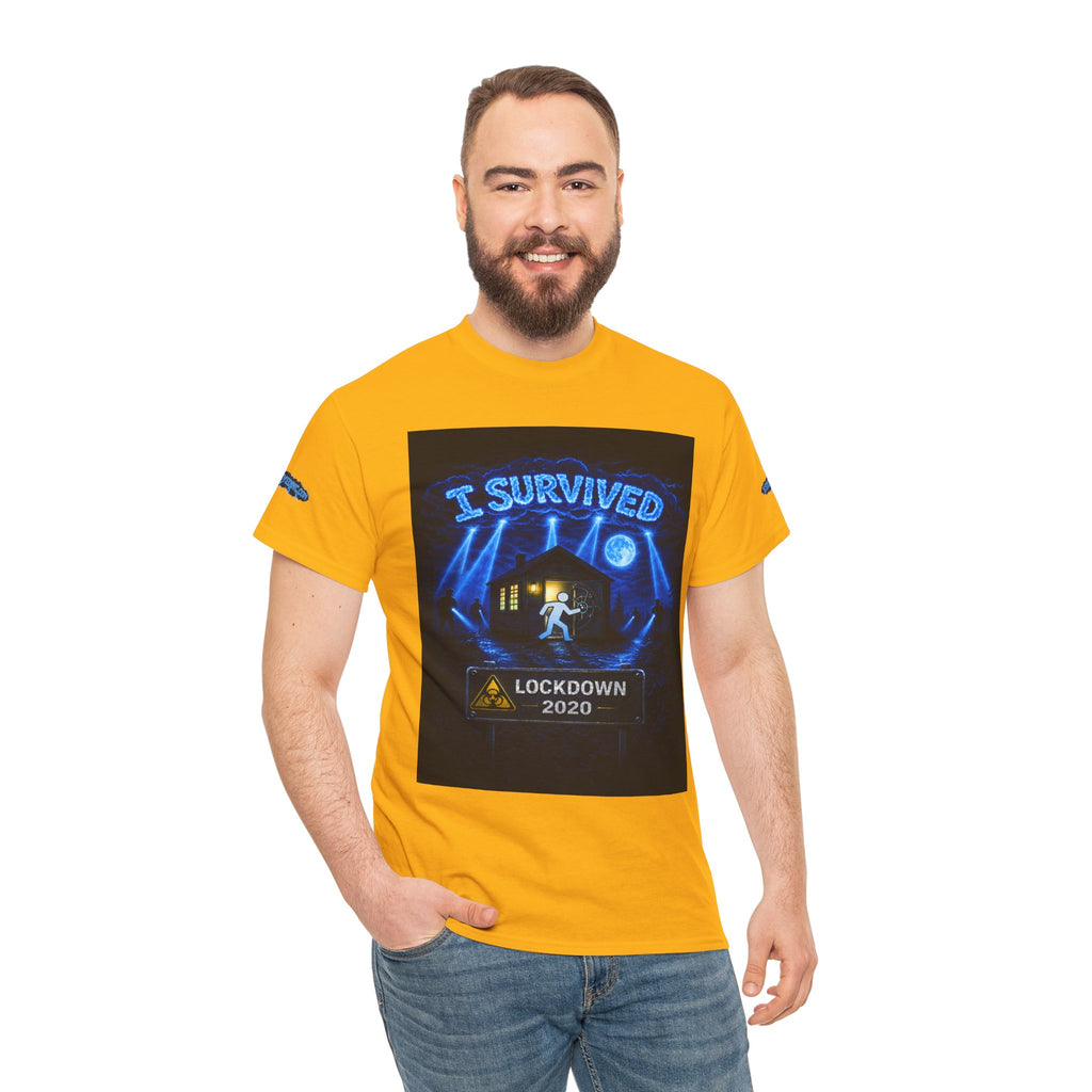 I Survived 2020 — S3:E2 "Dating Under Lockdown" | Lockdown Edition Documentary Unisex Heavy Cotton Tee (SPECIAL EDITION)