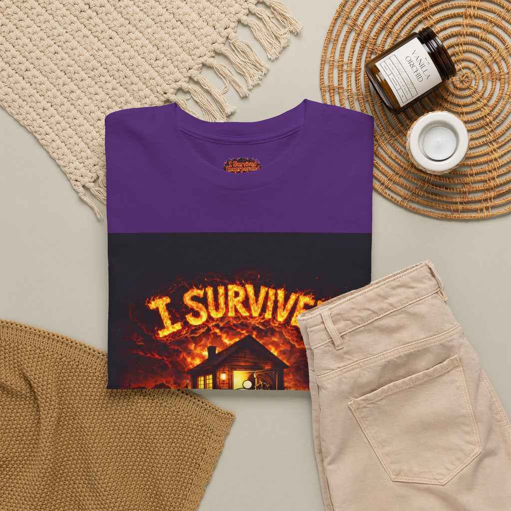 I Survived 2020 — WILDFIRES S2:E4: Special Edition "Western U.S." Memorial Unisex Heavy Cotton Tee