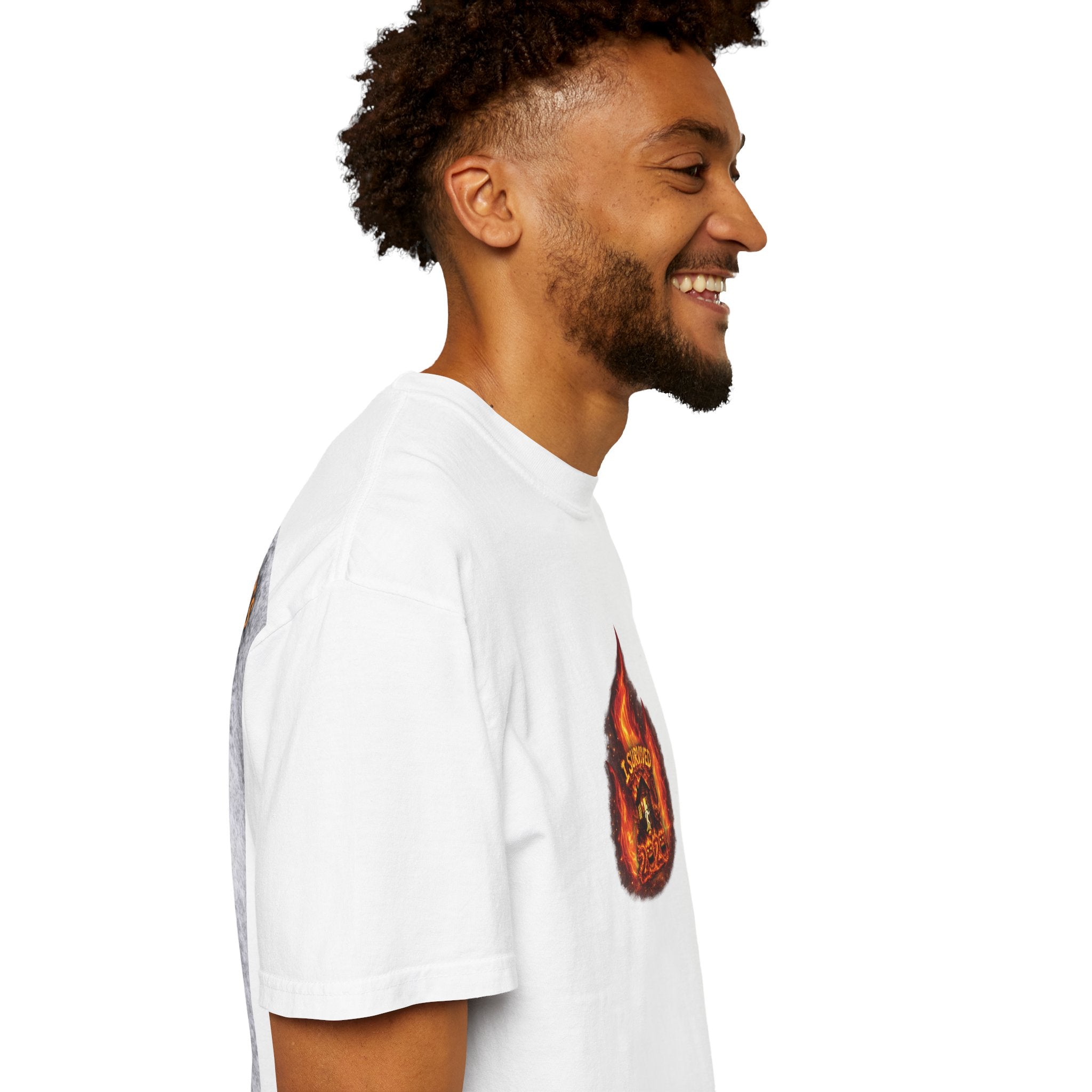 I Survived 2020 — WILDFIRES S2:E4: Director's Cut "Western U.S. Wildfire Season" Memorial Unisex Garment-Dyed T-shirt