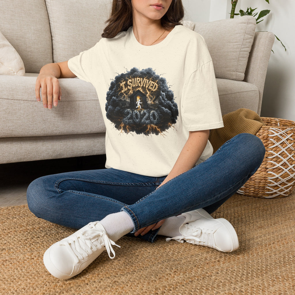 I Survived 2020 — Director's Cut Original Design Teaser Tee | Season 1 Premiere Drop Unisex Softstyle T-Shirt