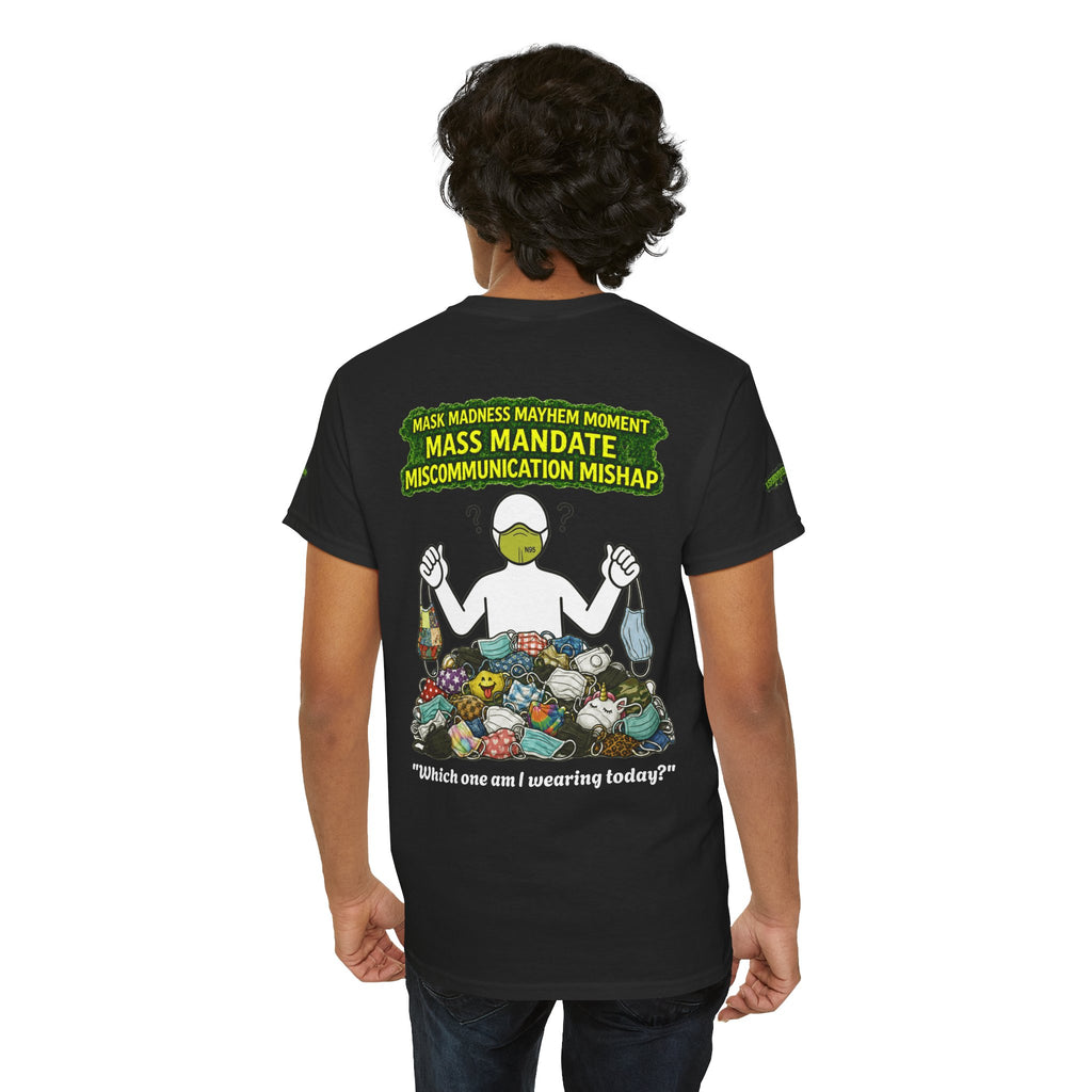 I Survived 2020 — PANDEMIC S1:E4: Special Edition "Mask Madness" Unisex Heavy Cotton Tee