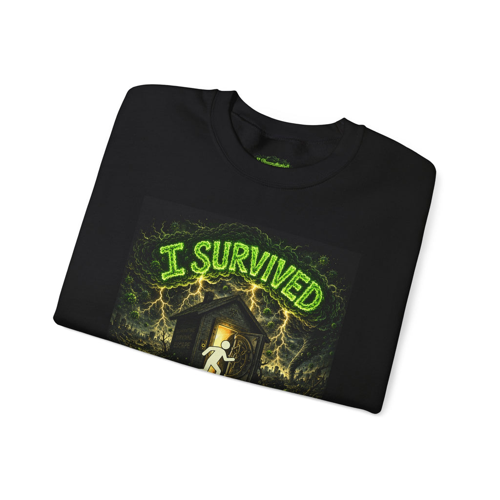 I Survived 2020 — S1:E2 "The Coming of COVID" | Pandemic Edition Unisex Heavy Blend™ Crewneck Sweatshirt