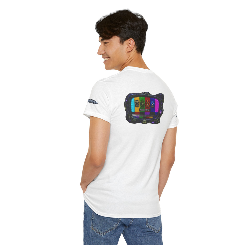 I Survived 2020 — "No Signal" Test Pattern Tee Alien Broadcast Finale Special Edition Summer Premiere Unisex Heavy Cotton Tee