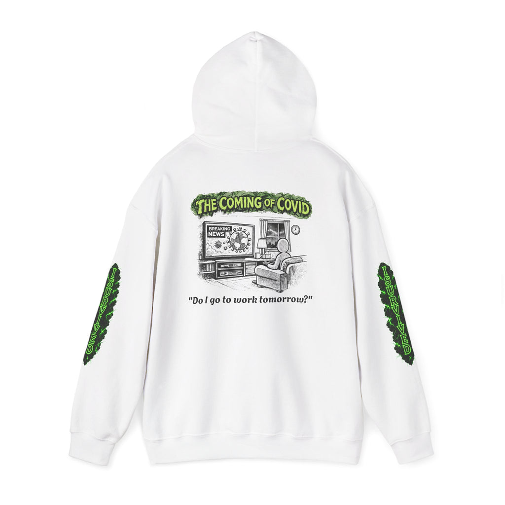 I Survived 2020 — Director's Cut S1:E2 "The Coming of COVID" | Pandemic Edition Hoodie Sweatshirt