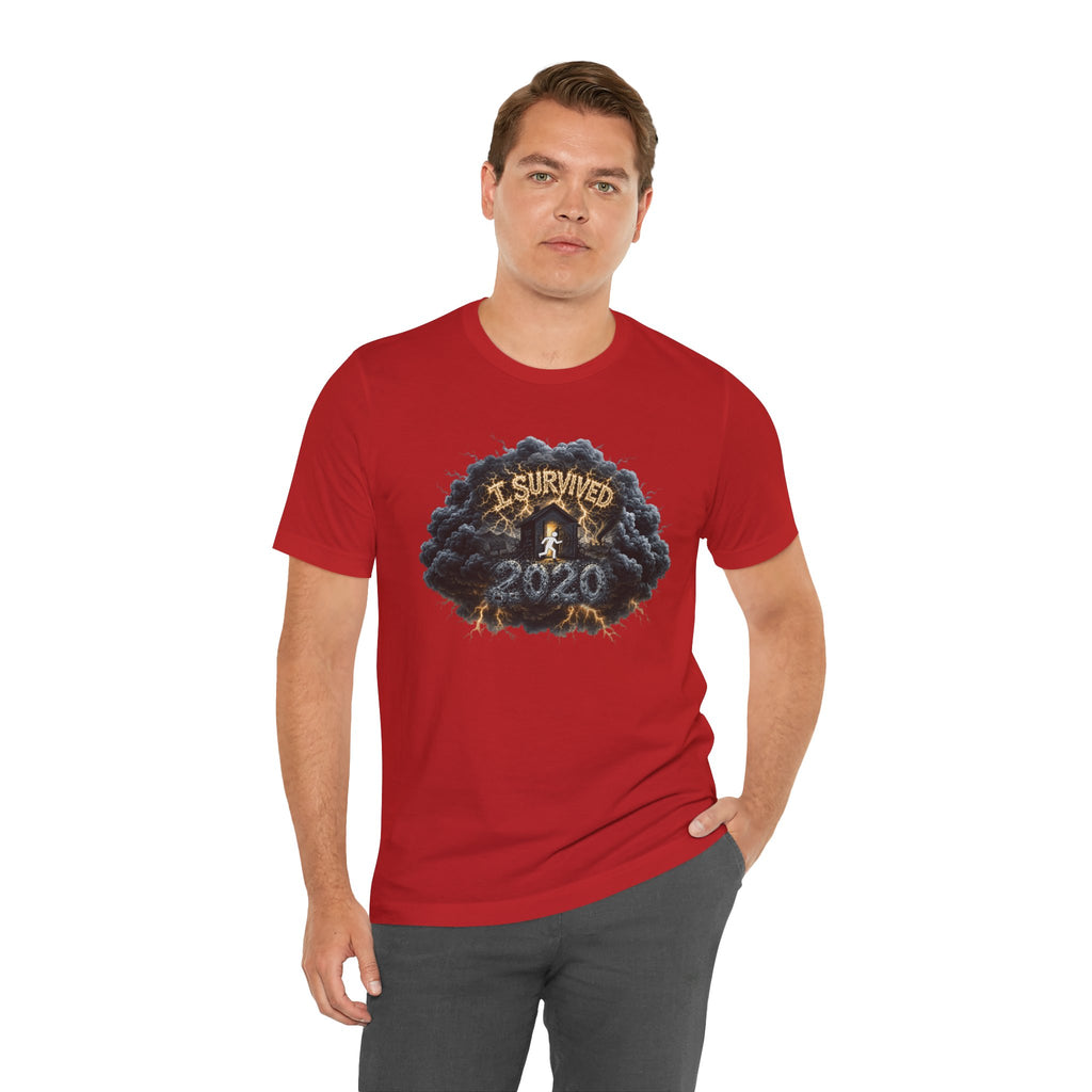 I Survived 2020 — Director's Cut Original Design Teaser Tee | Season 1 Premiere Drop Unisex Jersey Short Sleeve Tee