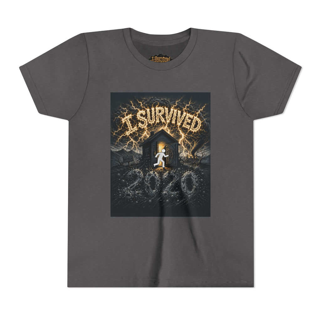 I Survived 2020 — Original Design Teaser Tee | Season 1 Premiere Drop Youth Short Sleeve Tee (SPECIAL EDITION)