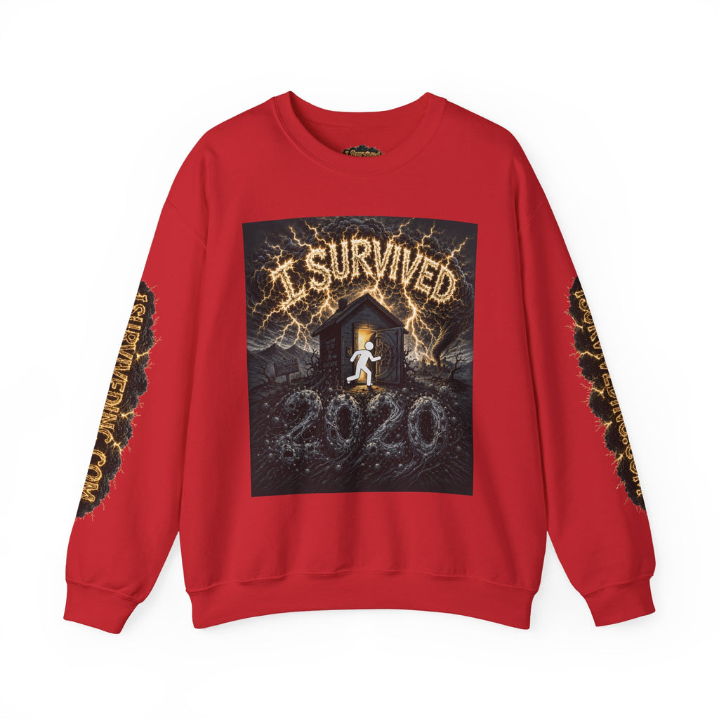 I Survived 2020 — Original PILOT Design: Special Edition Unisex Heavy Blend™ Crewneck Sweatshirt