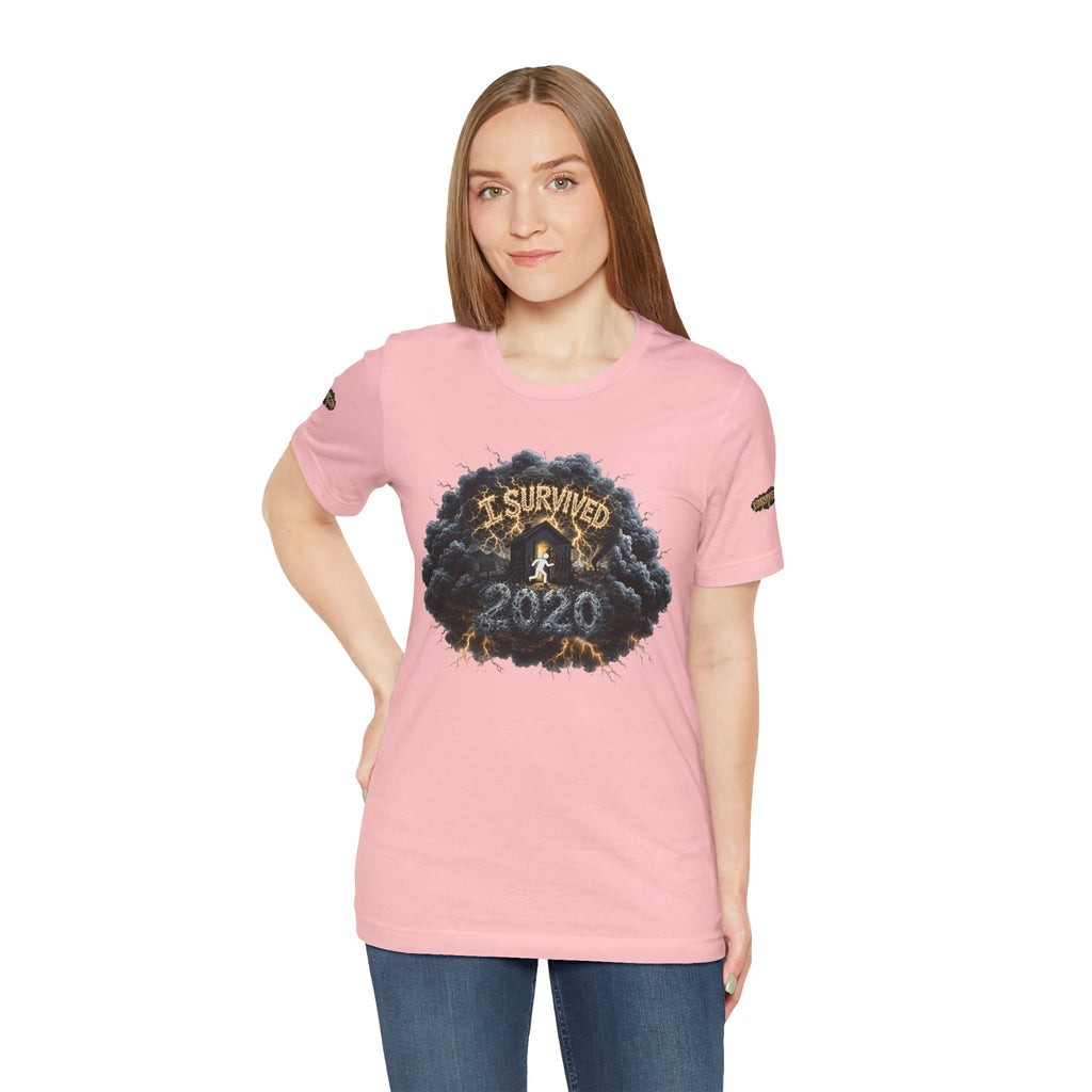 I Survived 2020 — Director's Cut Original Design Teaser Tee | Season 1 Premiere Drop Unisex Jersey Short Sleeve Tee