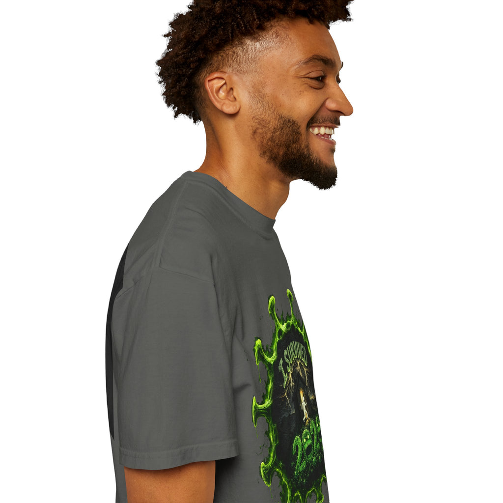 I Survived 2020 — Director's Cut S1:E3 "The Jab!" | Pandemic Edition Unisex Garment-Dyed T-shirt