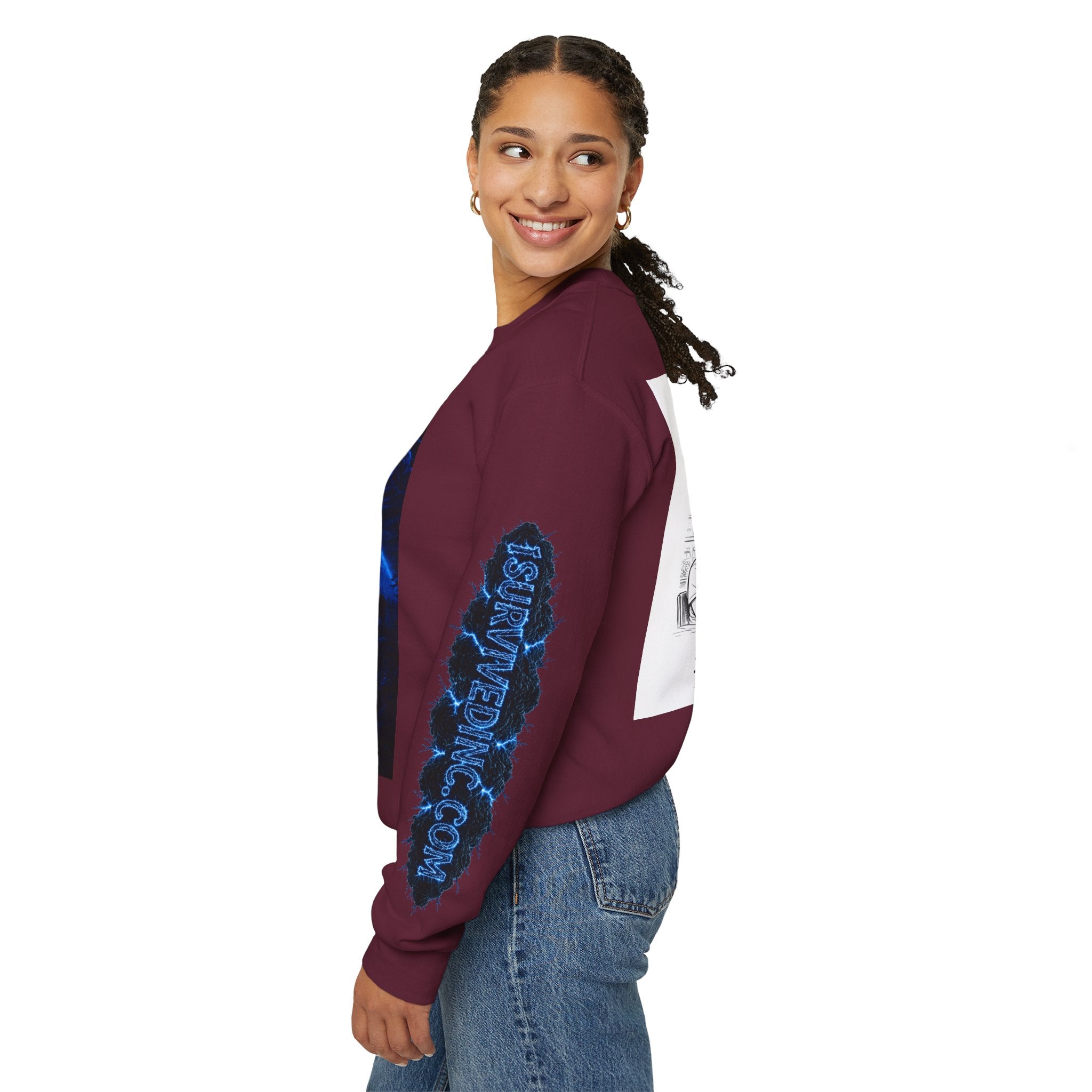 I Survived 2020 — S3:E2 "Dating Under Lockdown" | Lockdown Edition Documentary Unisex Heavy Blend™ Crewneck Sweatshirt