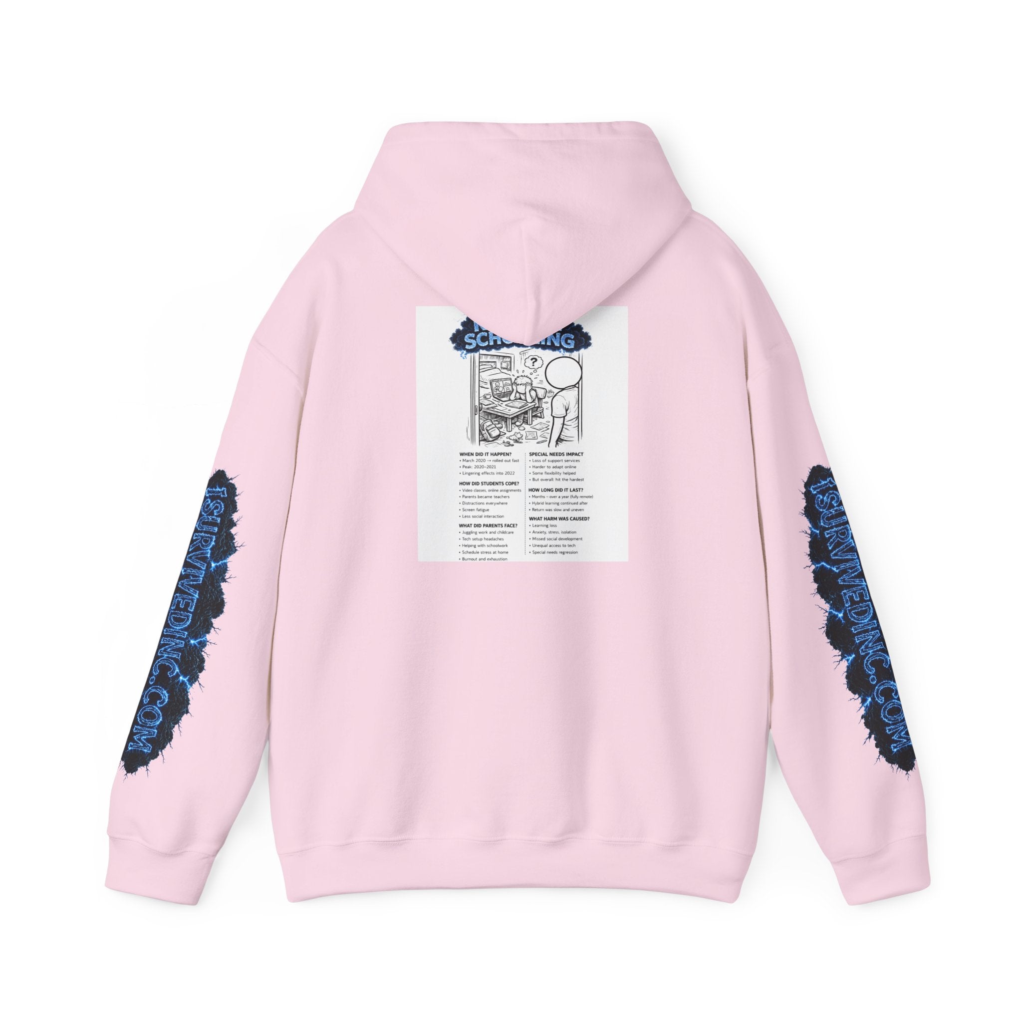 I Survived 2020 — S3:E3 "Remote Schooling" | Lockdown Edition Documentary Hoodie Sweatshirt