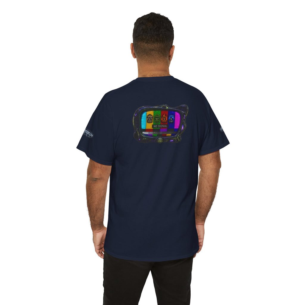 I Survived 2020 — "No Signal" Test Pattern Tee Alien Broadcast Finale Special Edition Summer Premiere Unisex Heavy Cotton Tee
