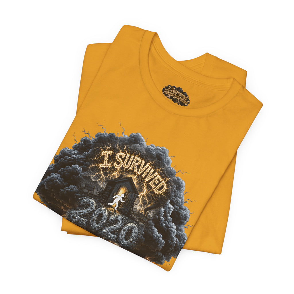 I Survived 2020 — Director's Cut Original Design Teaser Tee | Season 1 Premiere Drop Unisex Jersey Short Sleeve Tee
