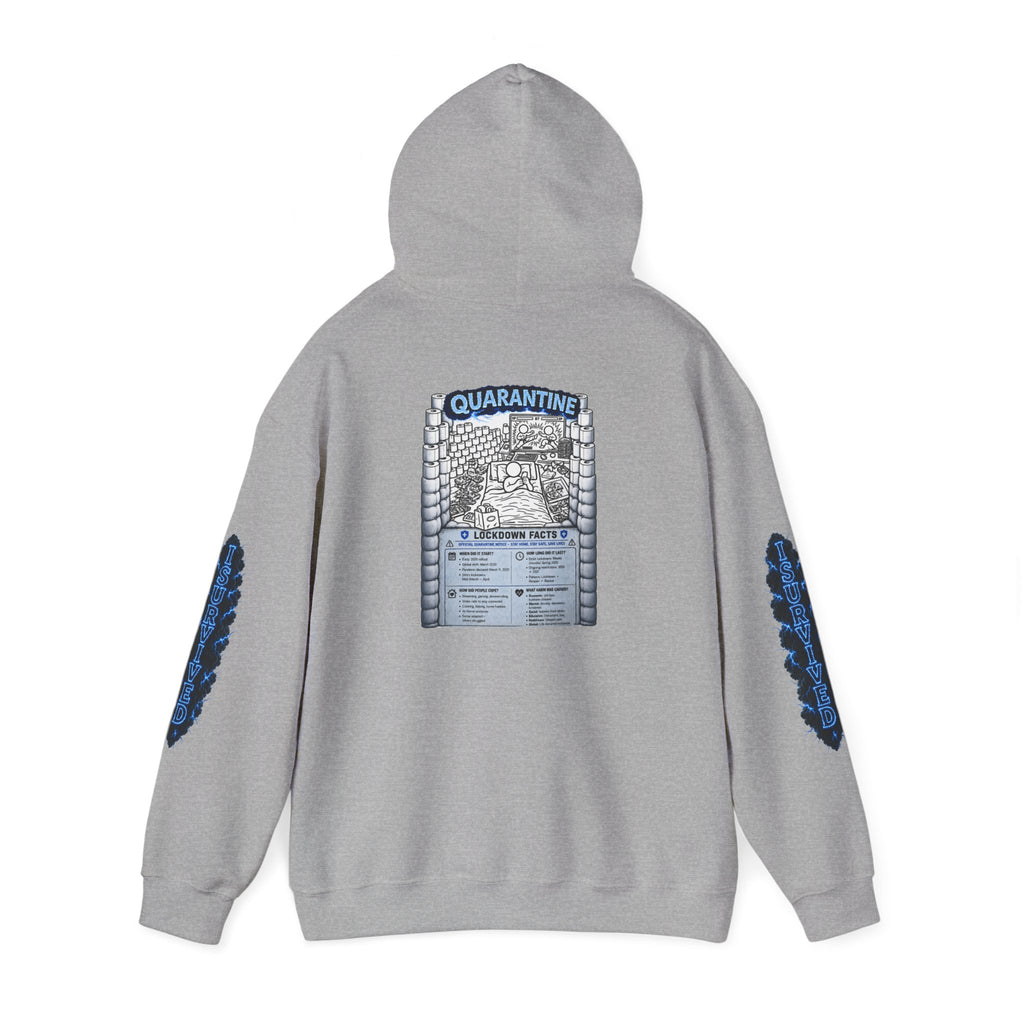 I Survived 2020 — LOCKDOWN S3:E1: Director's Cut "Quarantine" Hoodie