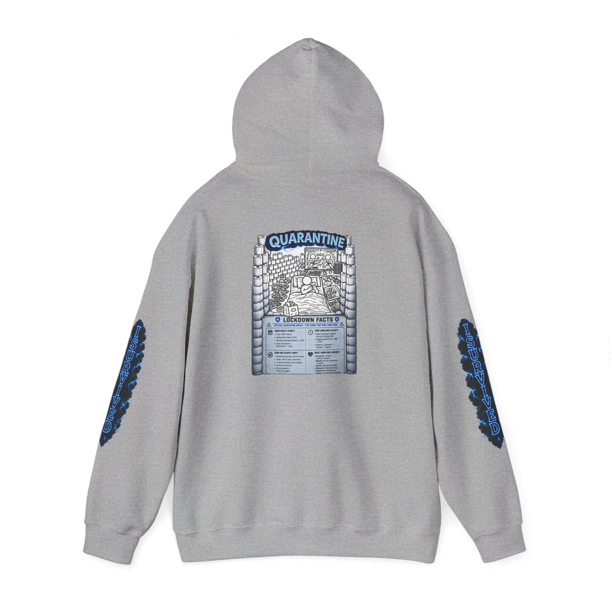 I Survived 2020 — LOCKDOWN S3:E1: Director's Cut "Quarantine" Hoodie