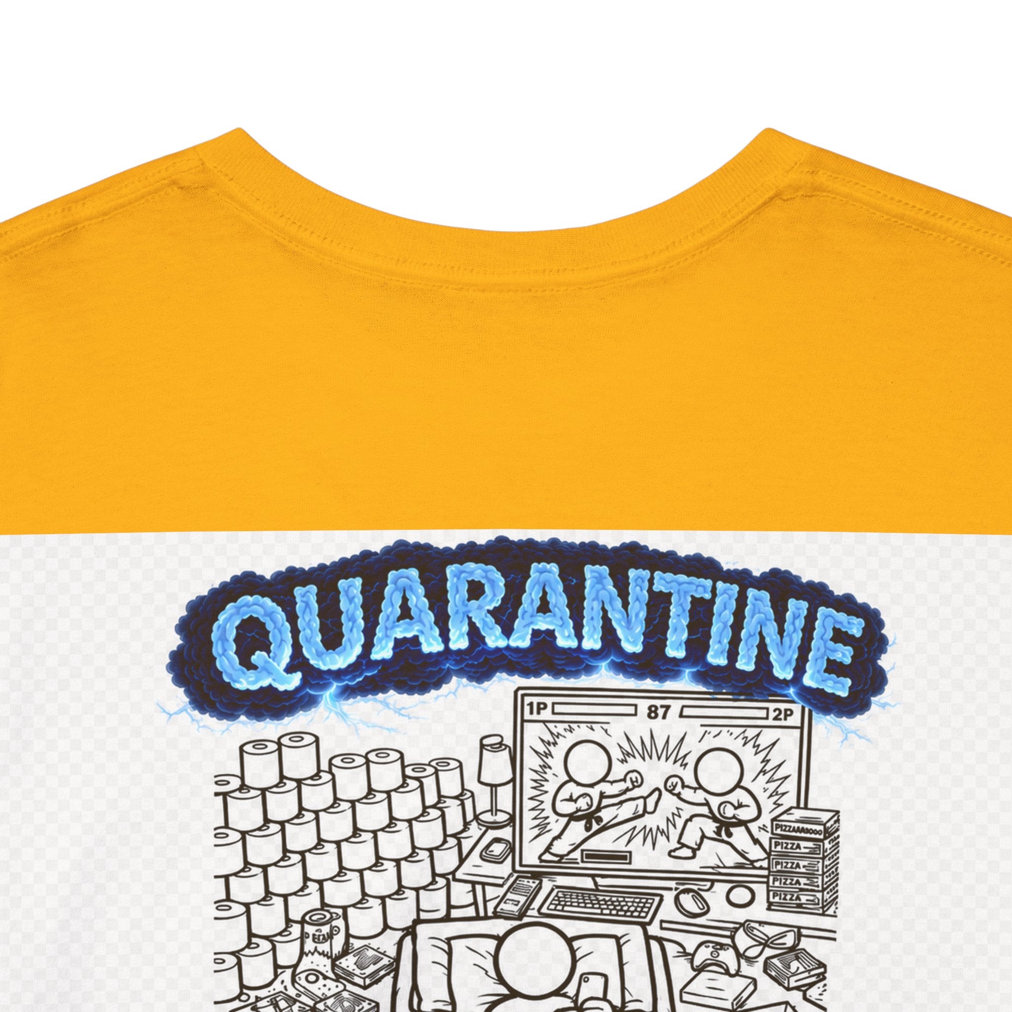 Copy of  I Survived 2020 — S3:E1 "Quarantine" | Lockdown Edition Documentary Unisex Heavy Cotton Tee