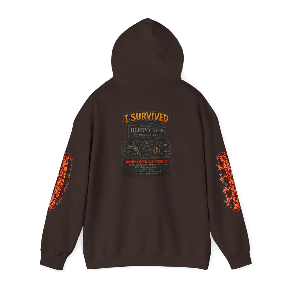 I Survived 2020 — WILDFIRES S2:E1: "Berry Creek" Memorial Hoodie