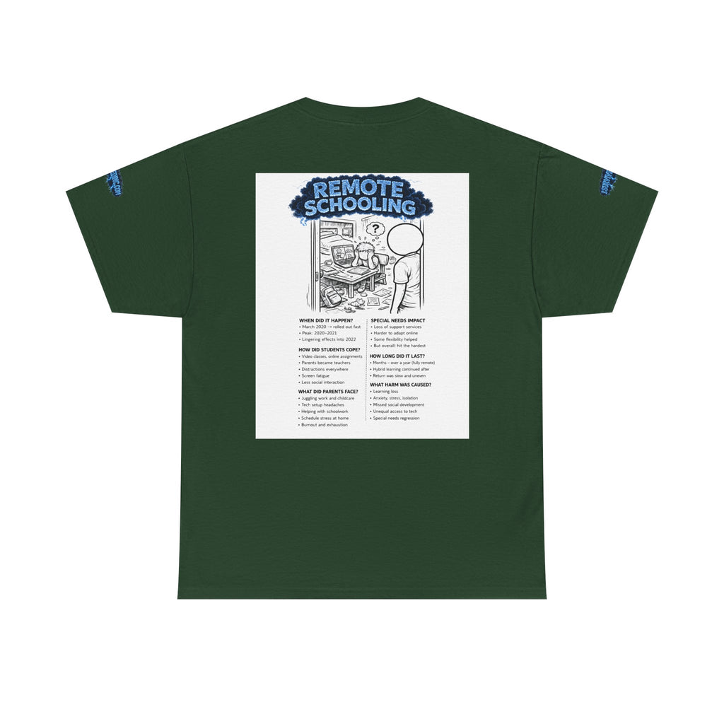I Survived 2020 — Director's Cut S3:E3 "Remote Schooling" | Lockdown Edition Documentary Unisex Heavy Cotton Tee (SPECIAL EDITION)
