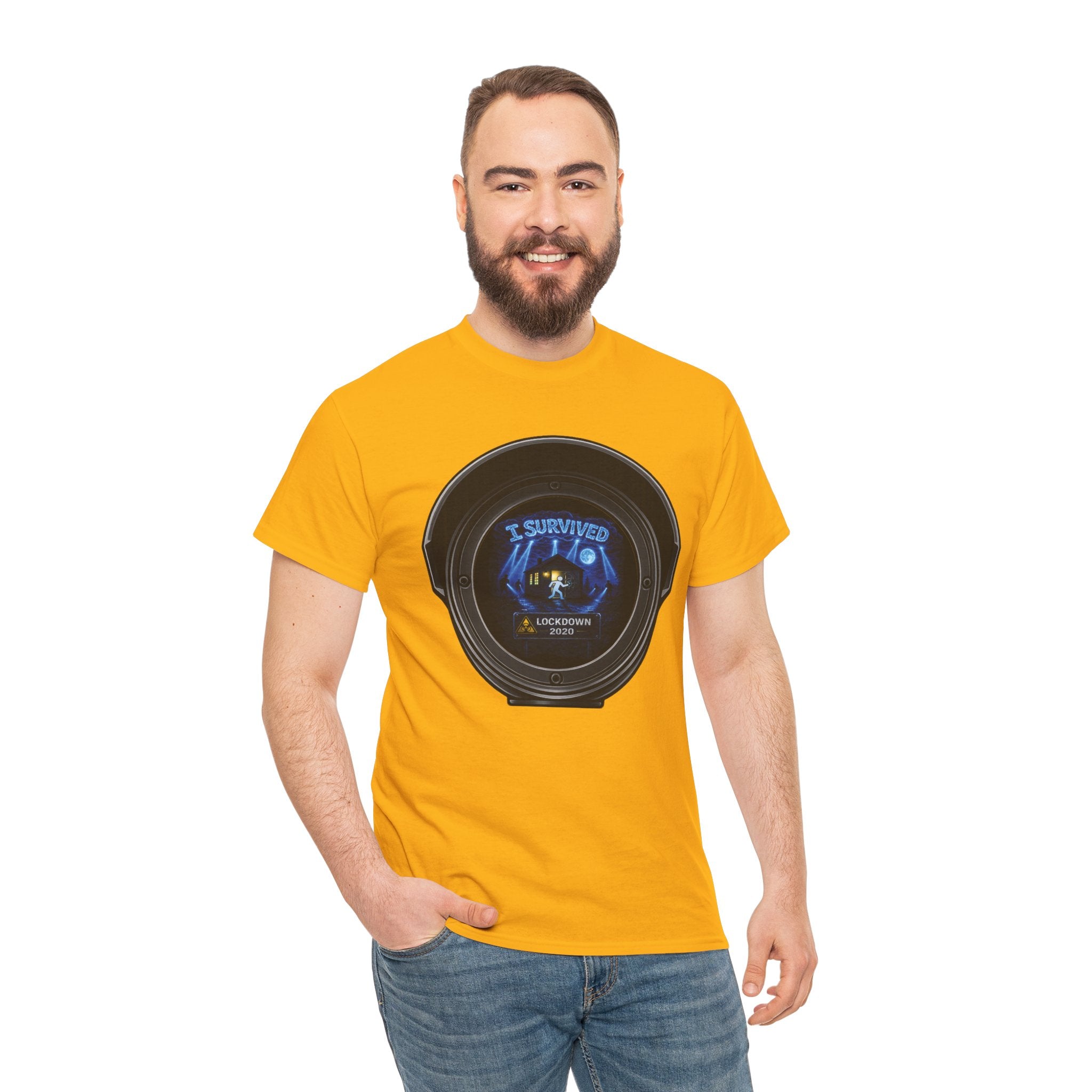 I Survived 2020 — Director's Cut S3:E1 "Quarantine" | Lockdown Edition Documentary Unisex Heavy Cotton Tee