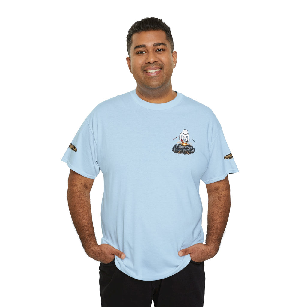 I Survived 2020 — "Please Stand By" Test Pattern Tee Special Edition Summer Premier Unisex Heavy Cotton Tee