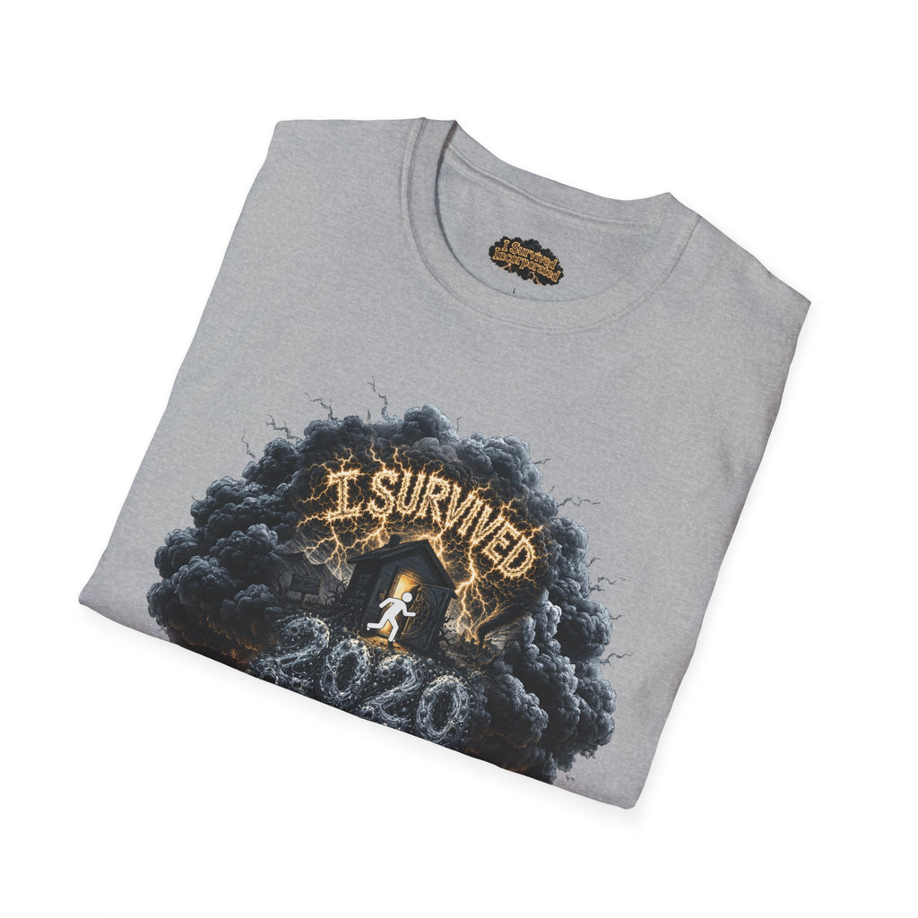 I Survived 2020 — Director's Cut Original Design Teaser Tee | Season 1 Premiere Drop Unisex Softstyle T-Shirt
