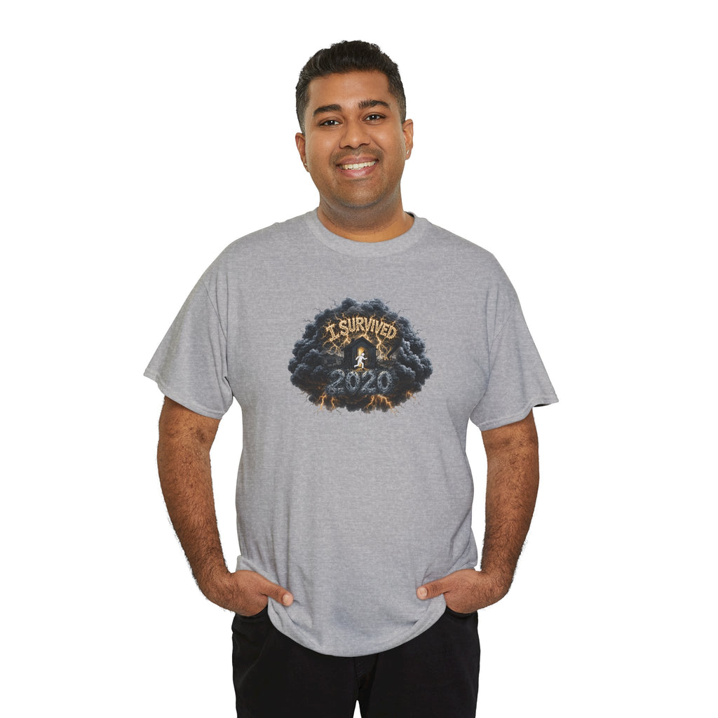 I Survived 2020 — Original PILOT Design: Director's Cut Unisex Heavy Cotton Tee