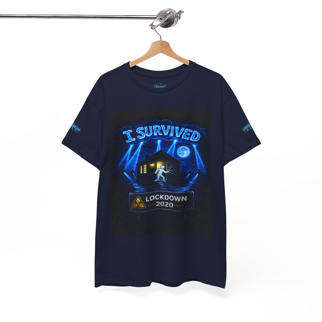 I Survived 2020 — S3:E3 "Remote Schooling" | Lockdown Edition Documentary Unisex Heavy Cotton Tee (SPECIAL EDITION)
