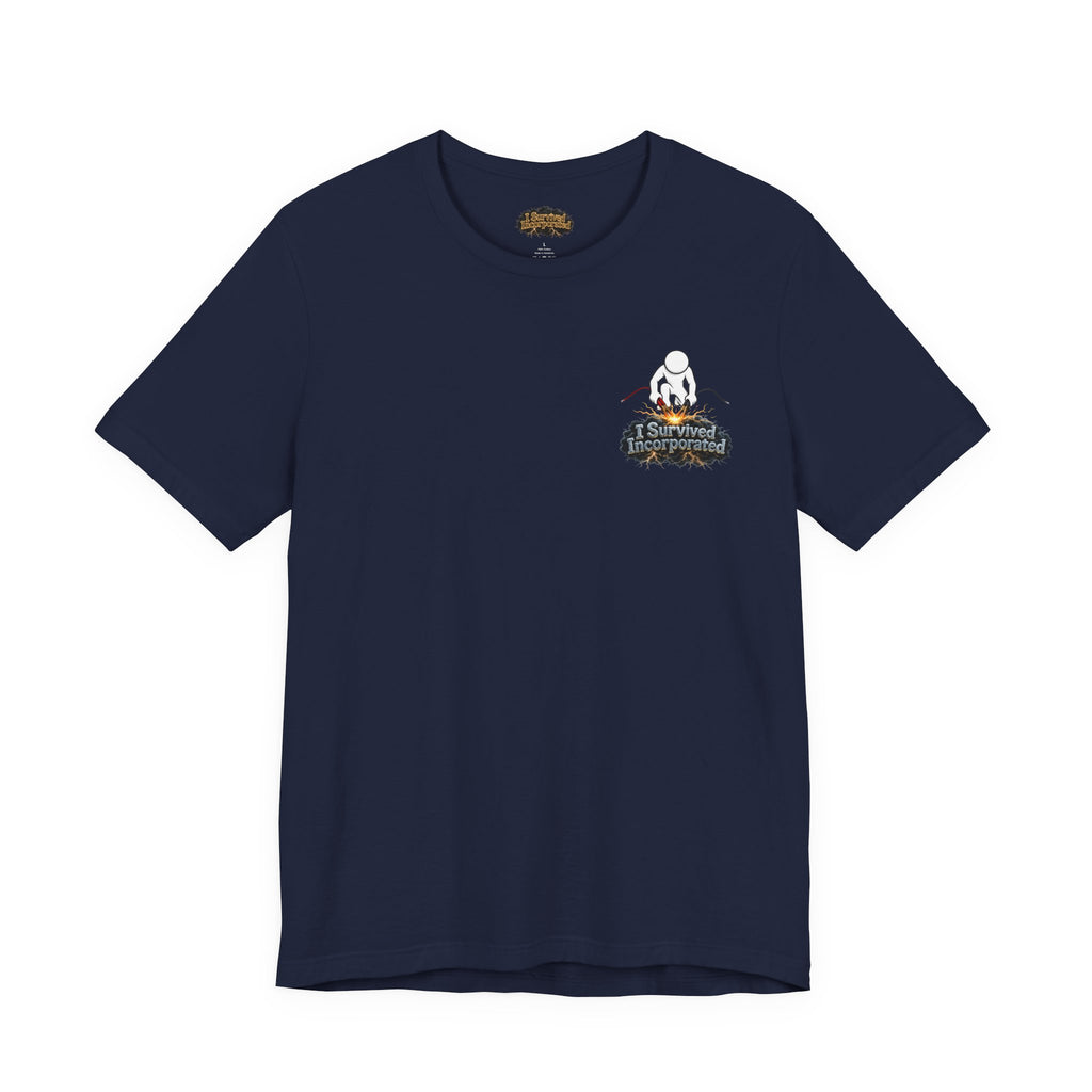I Survived 2020 — "Please Stand By" Test Pattern Tee Summer Premier Unisex Jersey Short Sleeve Tee
