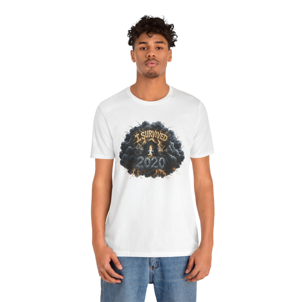 I Survived 2020 — Director's Cut Original Design Teaser Tee | Season 1 Premiere Drop Unisex Jersey Short Sleeve Tee