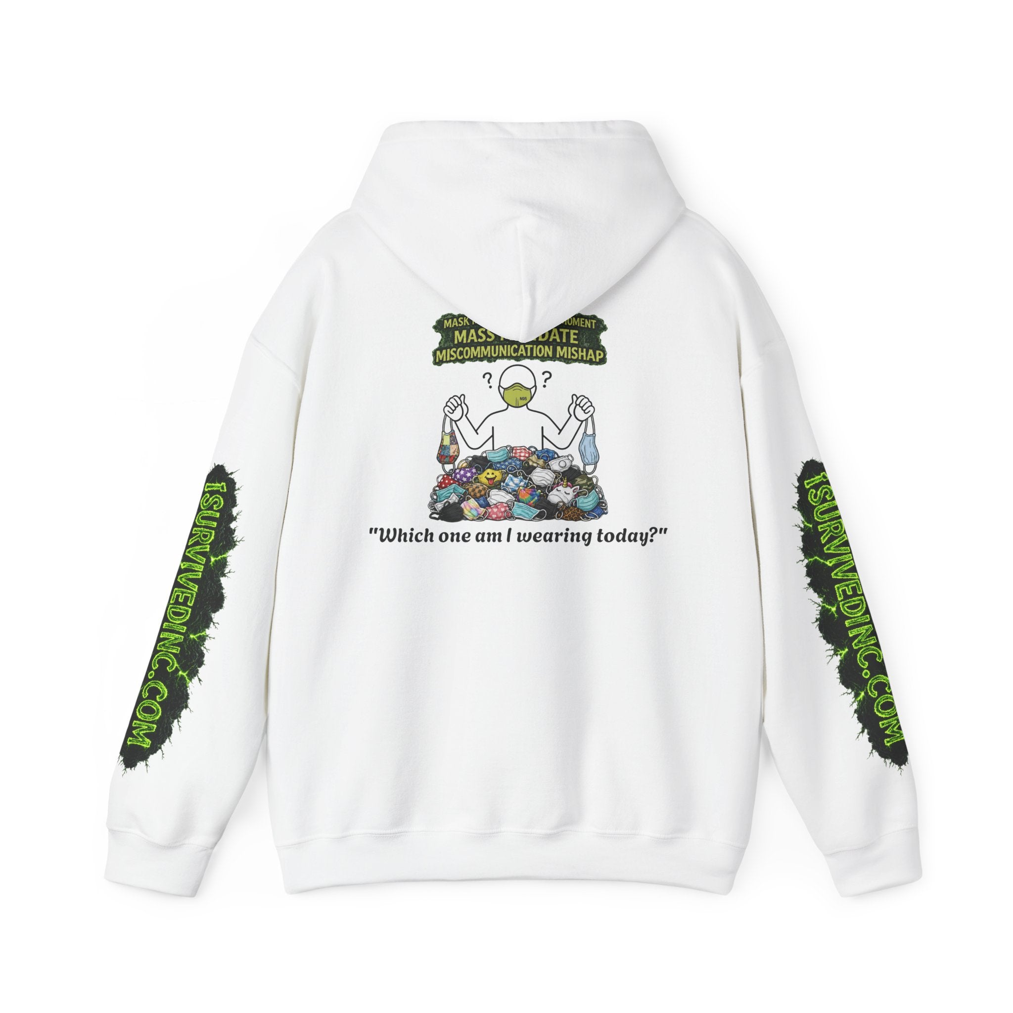 I Survived 2020 — S1:E4 "Mask Madness Mayhem Moment" | Pandemic Edition Hoodie Sweatshirt
