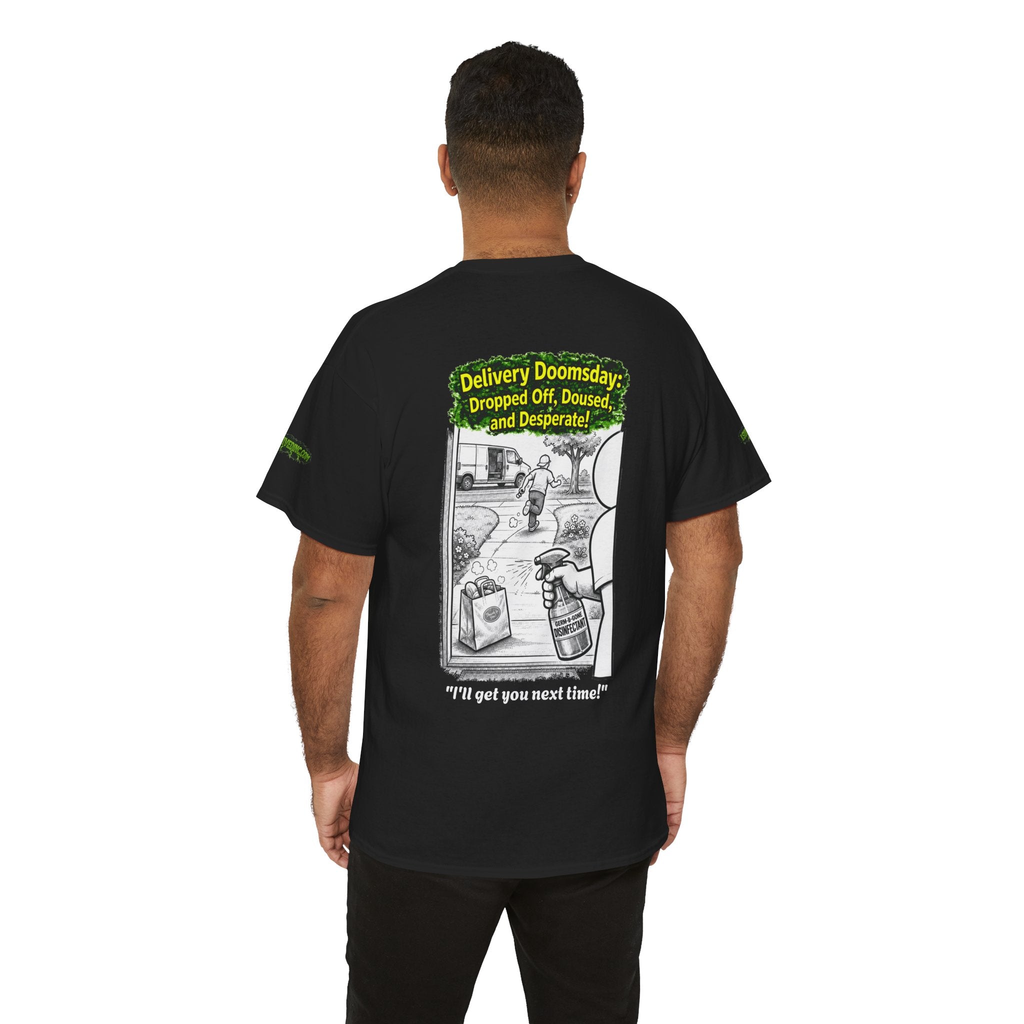 I Survived 2020 — PANDEMIC S1:E5: Director's Cut Special Edition "Delivery Doomsday" Unisex Heavy Cotton Tee