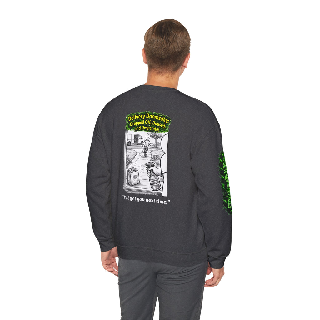 I Survived 2020 — PANDEMIC S1:E5: Director's Cut "Delivery Doomsday" Unisex Heavy Blend™ Crewneck Sweatshirt